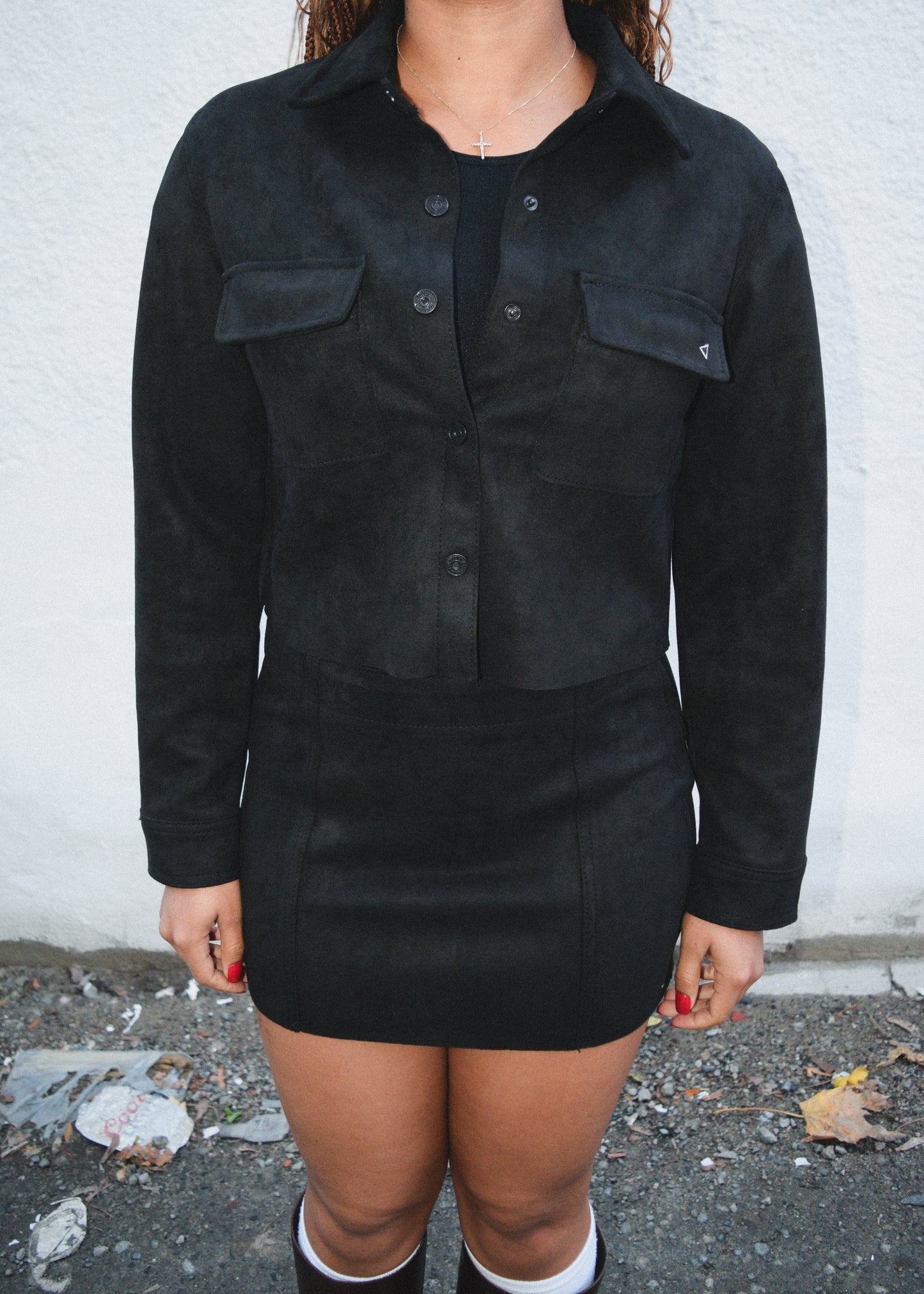 Rosalie Suede Skirt+