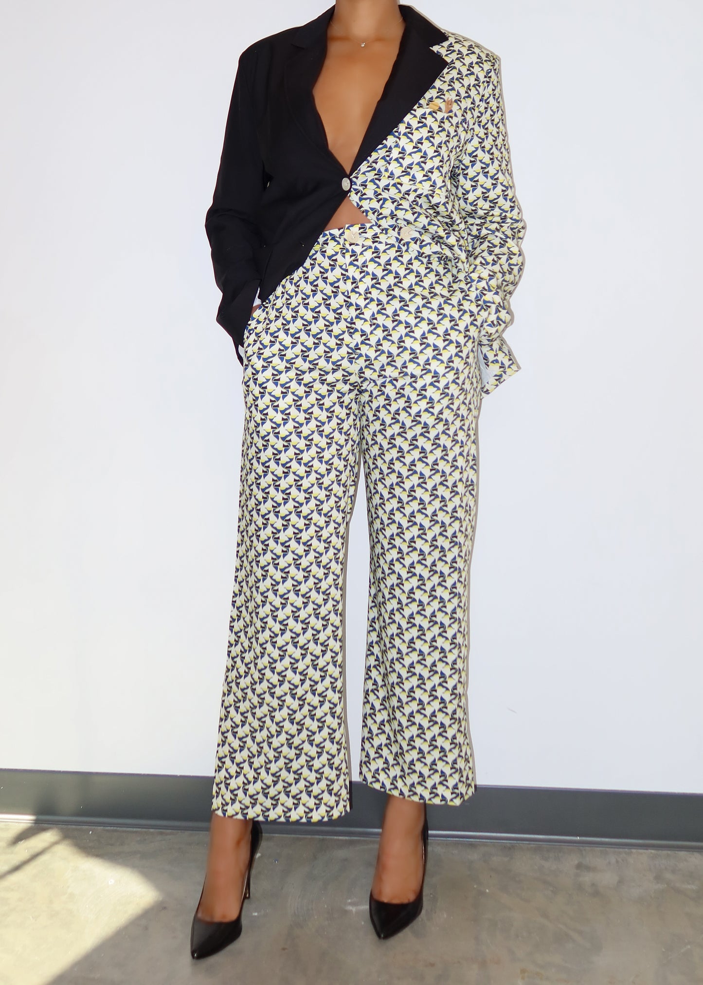 Alana Contrast Suit