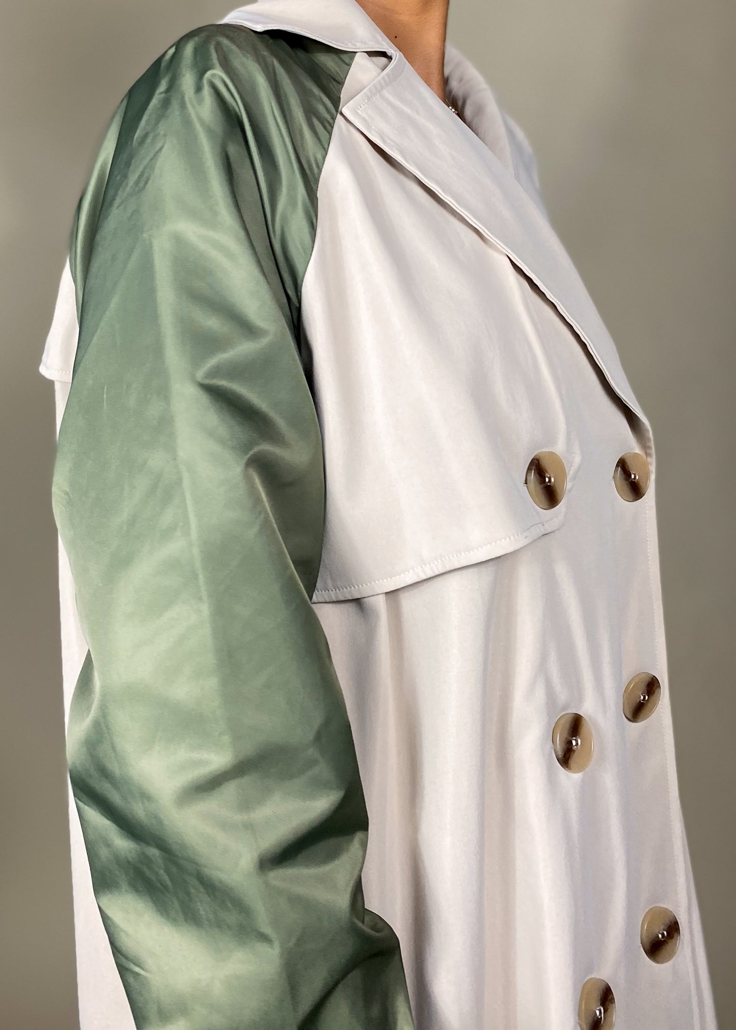 Evergreen Trench Coat