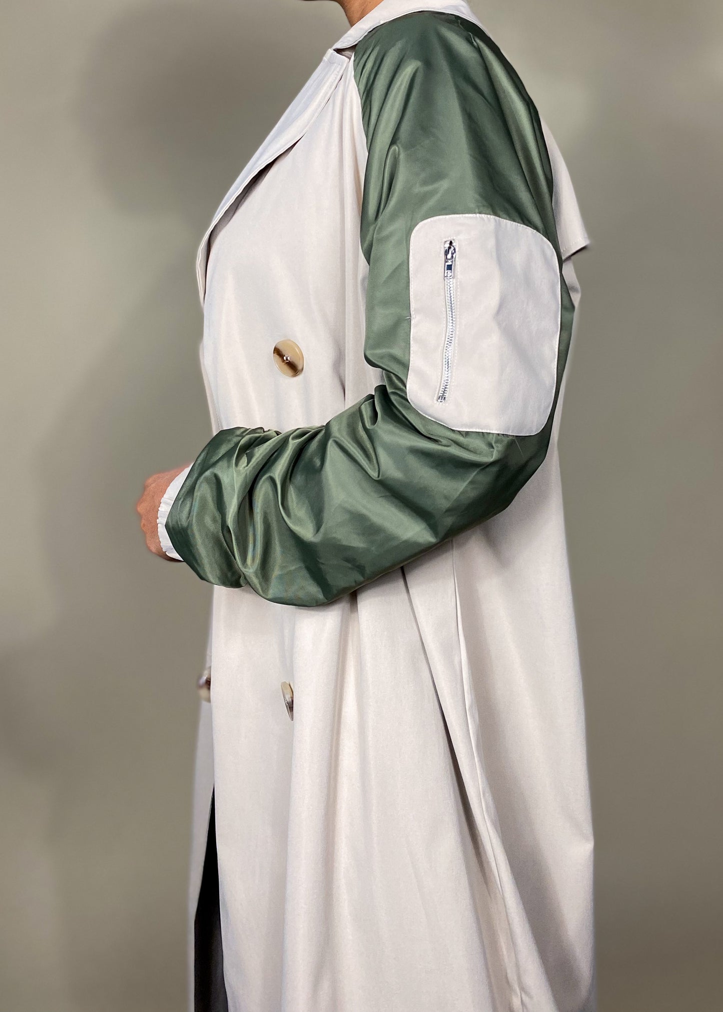 Evergreen Trench Coat