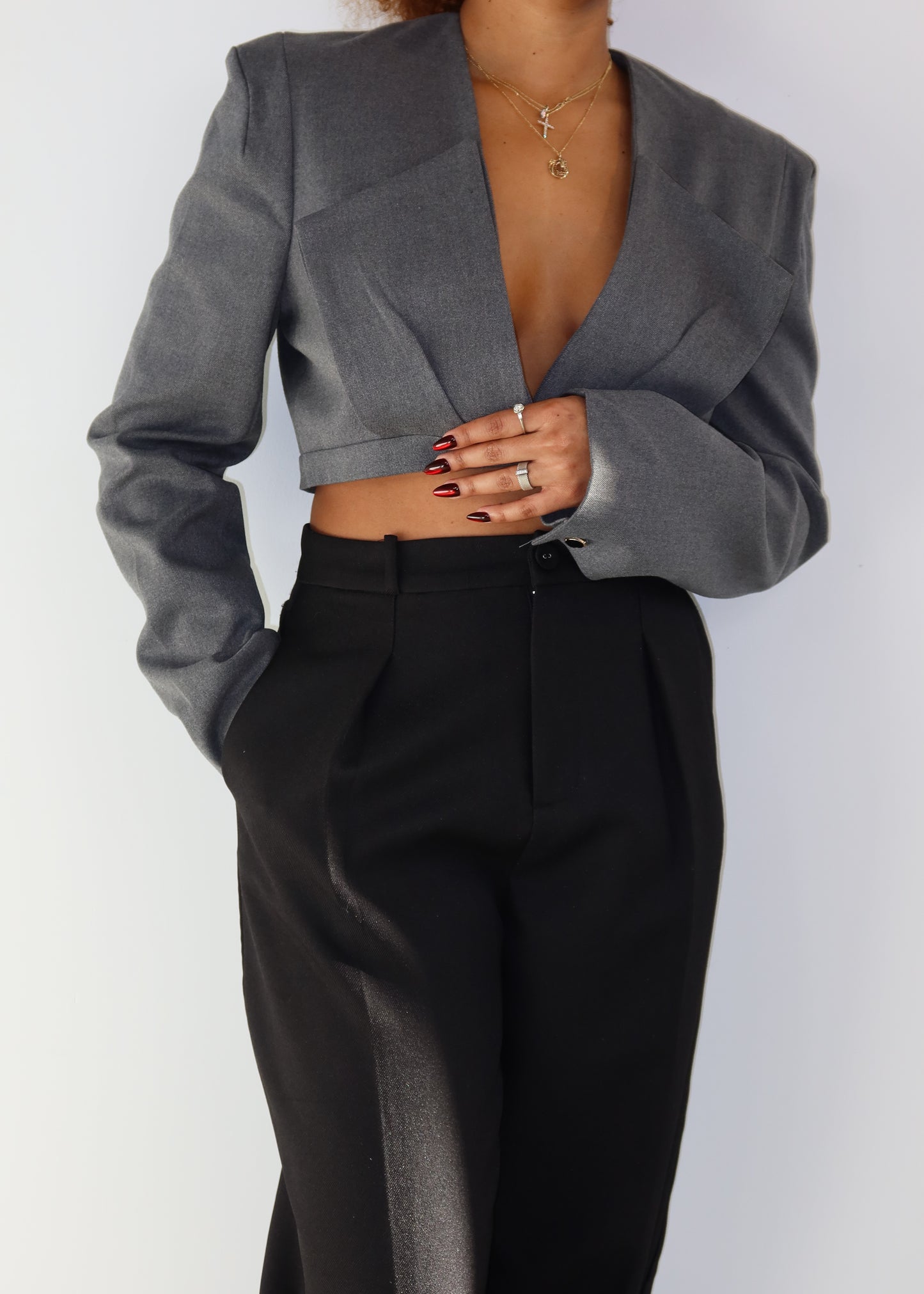 London Cropped Jacket +