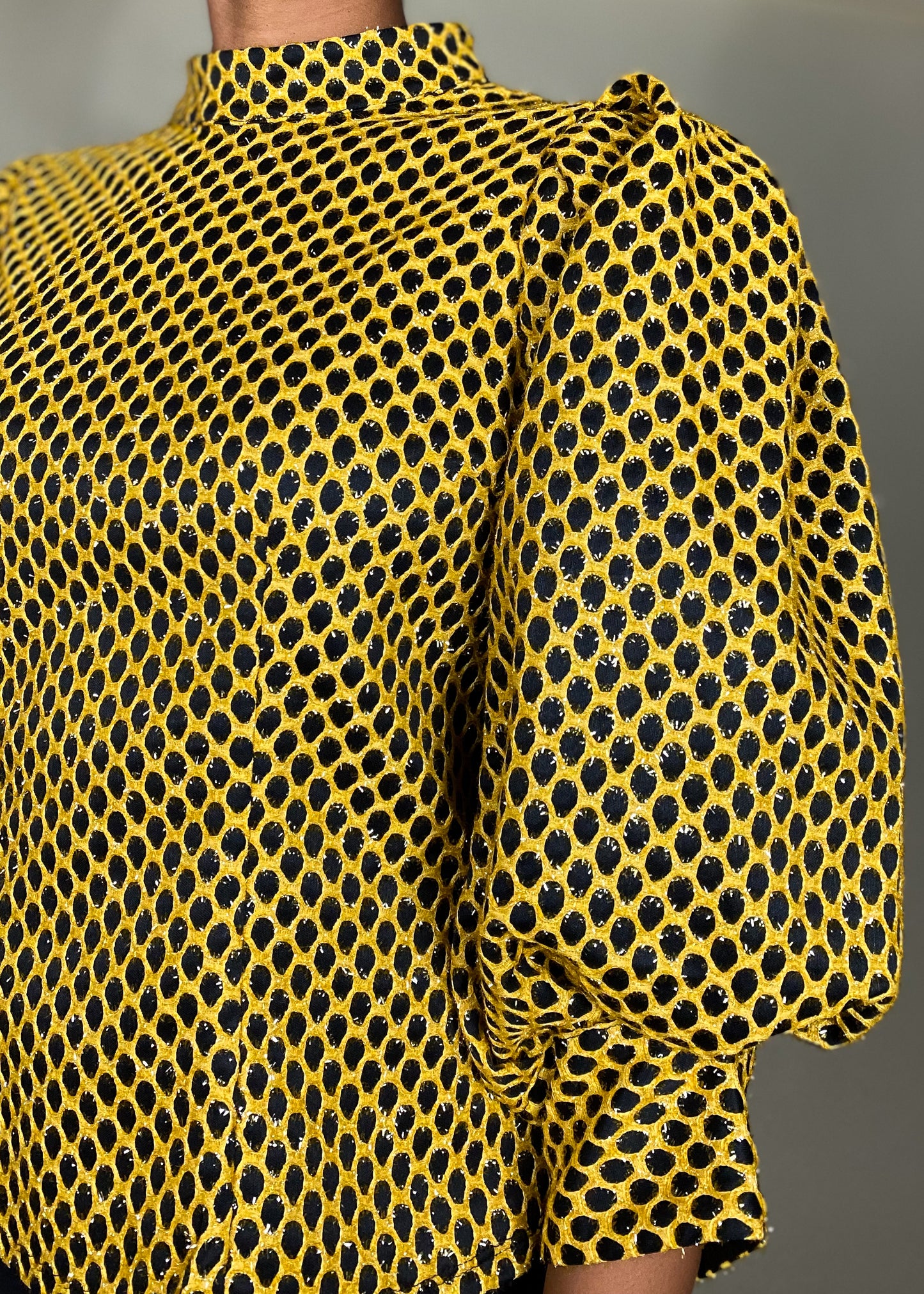 Beehive Polka Dot Blouse