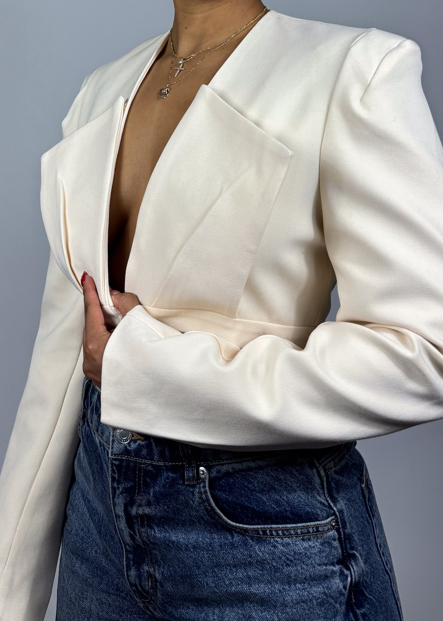London Cropped Jacket +