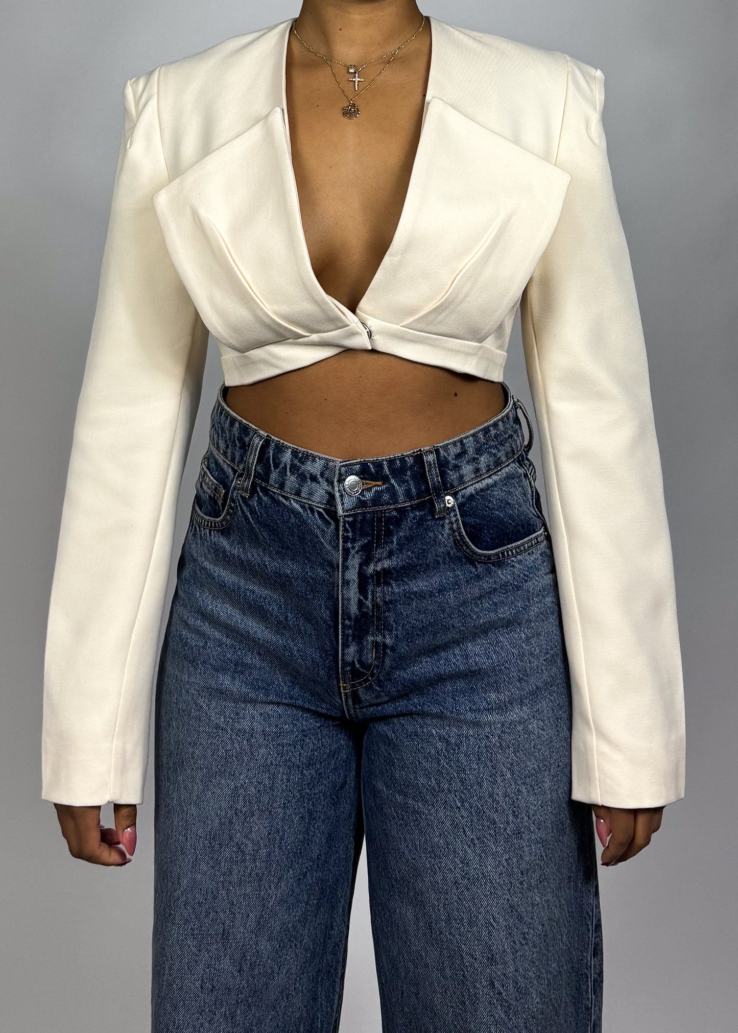London Cropped Jacket +