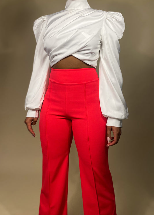 Casual chic trousers
Office wear pants
Elegant dinner outfit
Business casual trousers
Date night pants
Brunch outfit idea
Travel-friendly trousers
High-waisted wide-leg trousers
Tailored fit pants
Flared dressy trousers
Sleek straight-leg pants
Stretch-fit formal trousers
Minimalist aesthetic pants
Effortless street style
Classy and modern outfit
Trendy fashion-forward trousers
Feminine power dressing
Sophisticated everyday wear
Sleek and polished pants