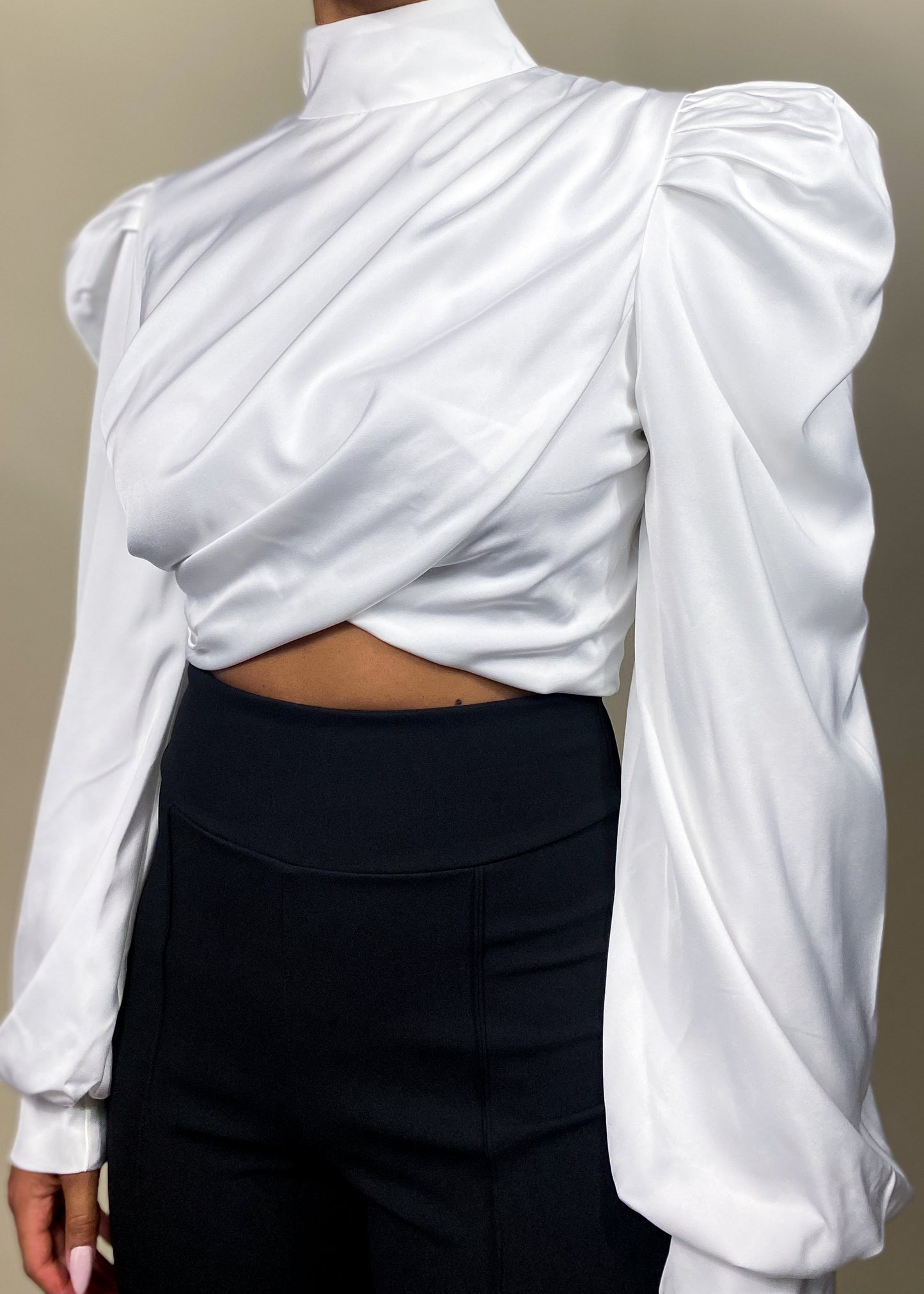 Ava Crop Blouse +