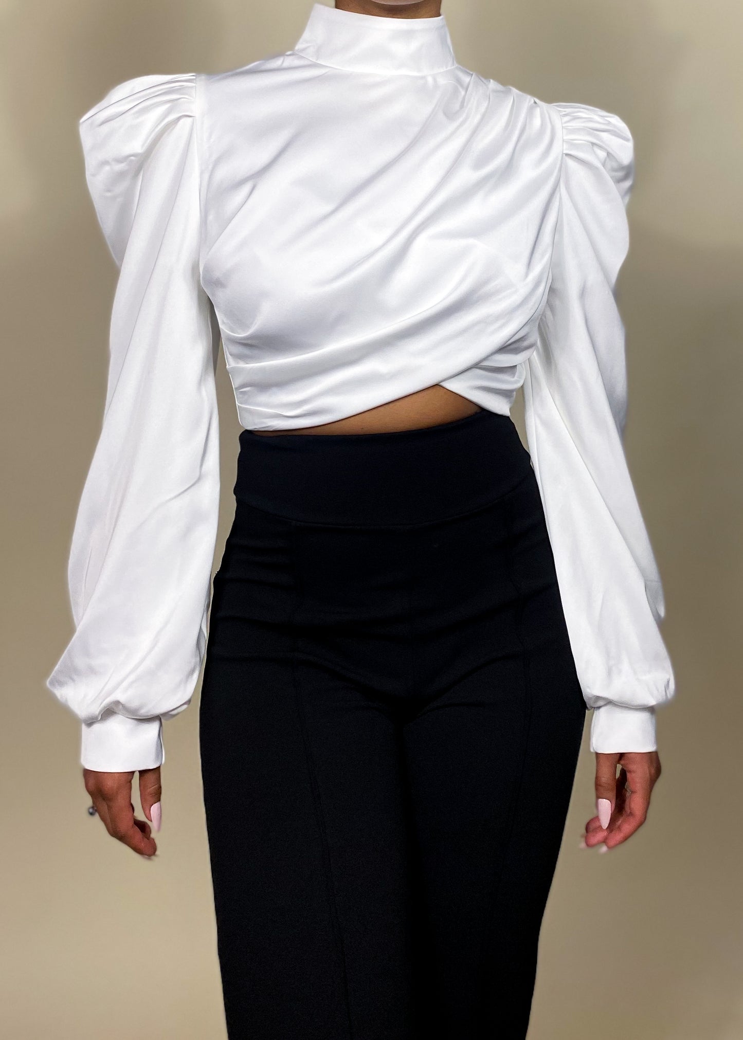 Ava Crop Blouse +