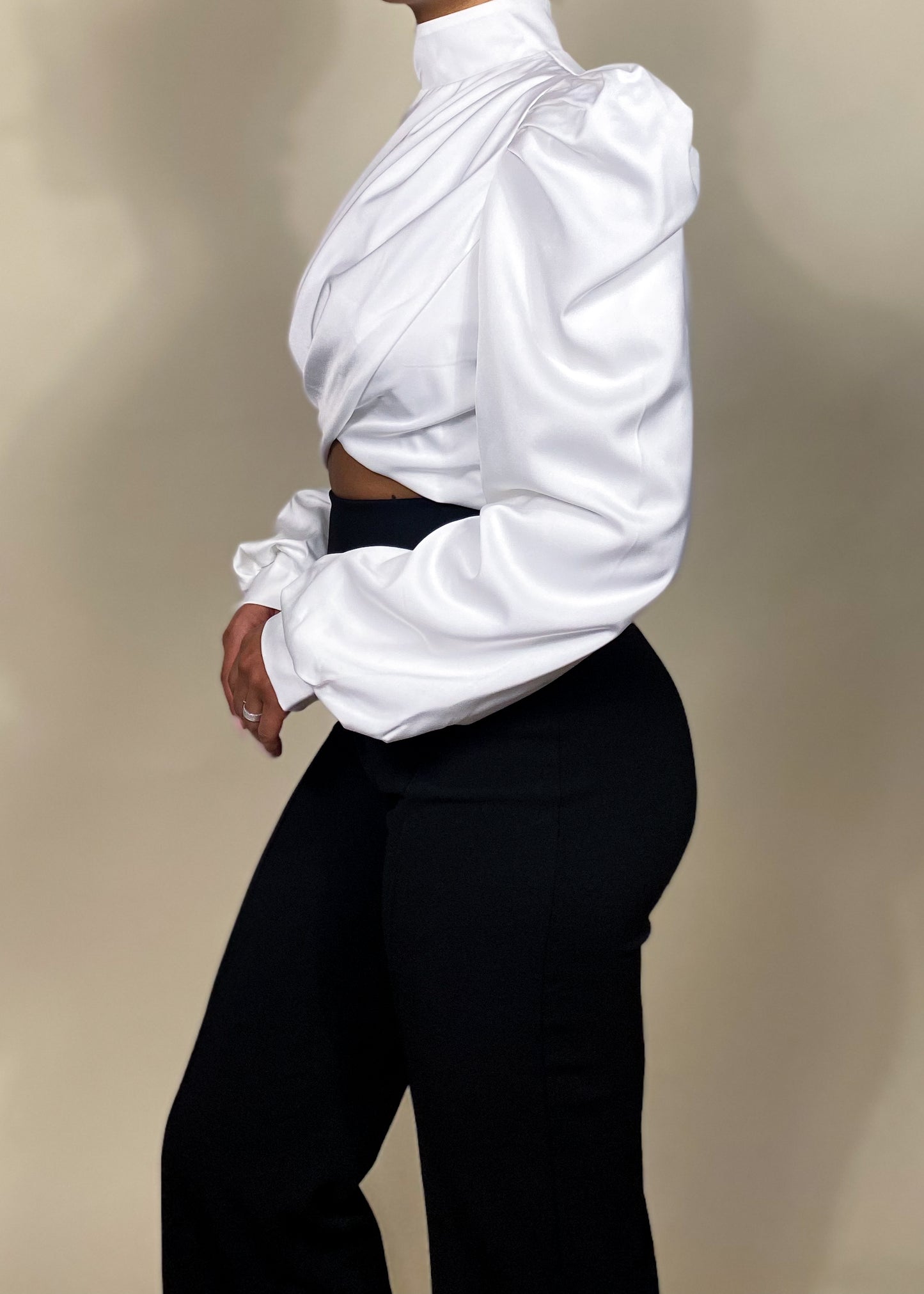 Ava Crop Blouse +