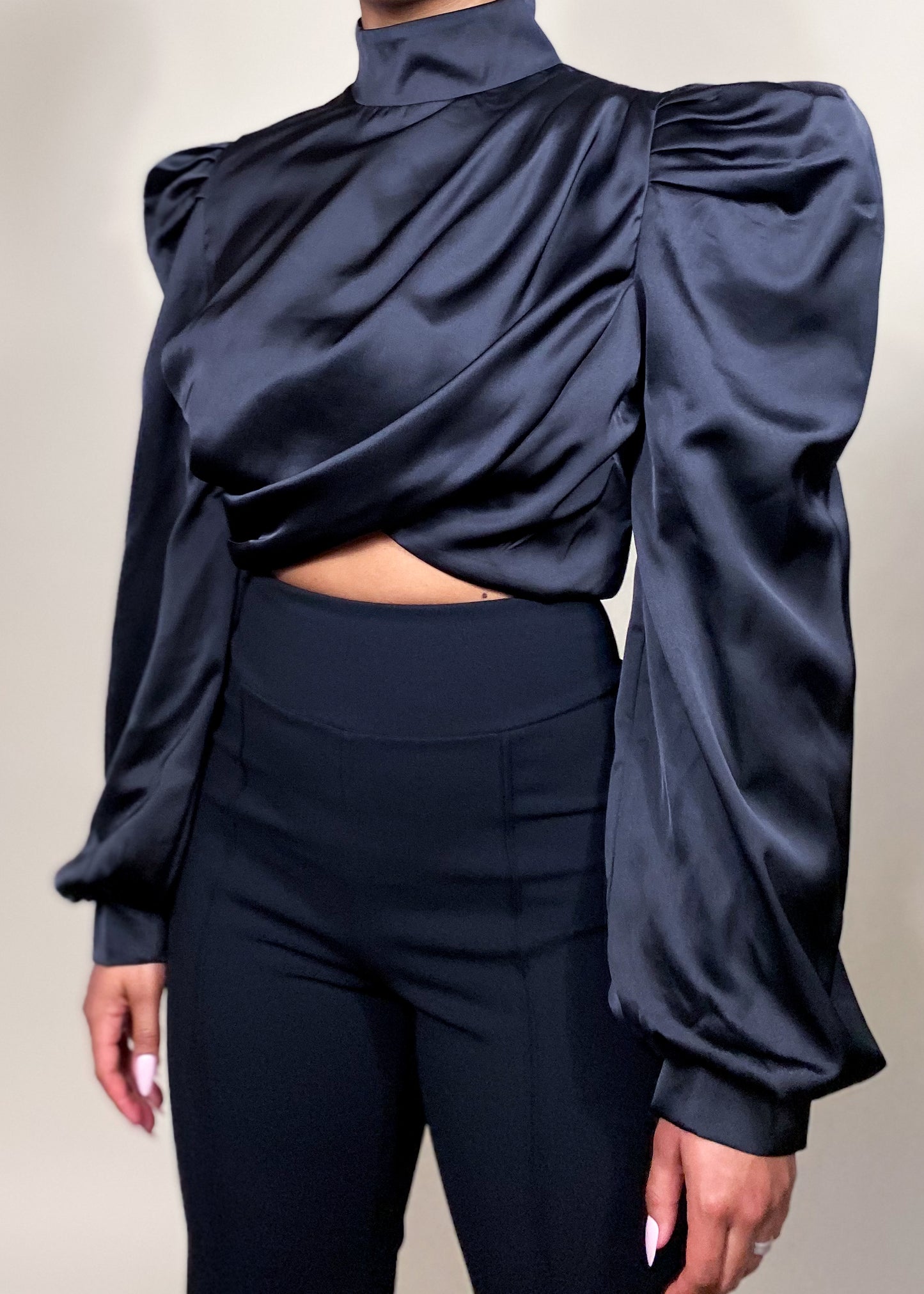 Ava Crop Blouse +
