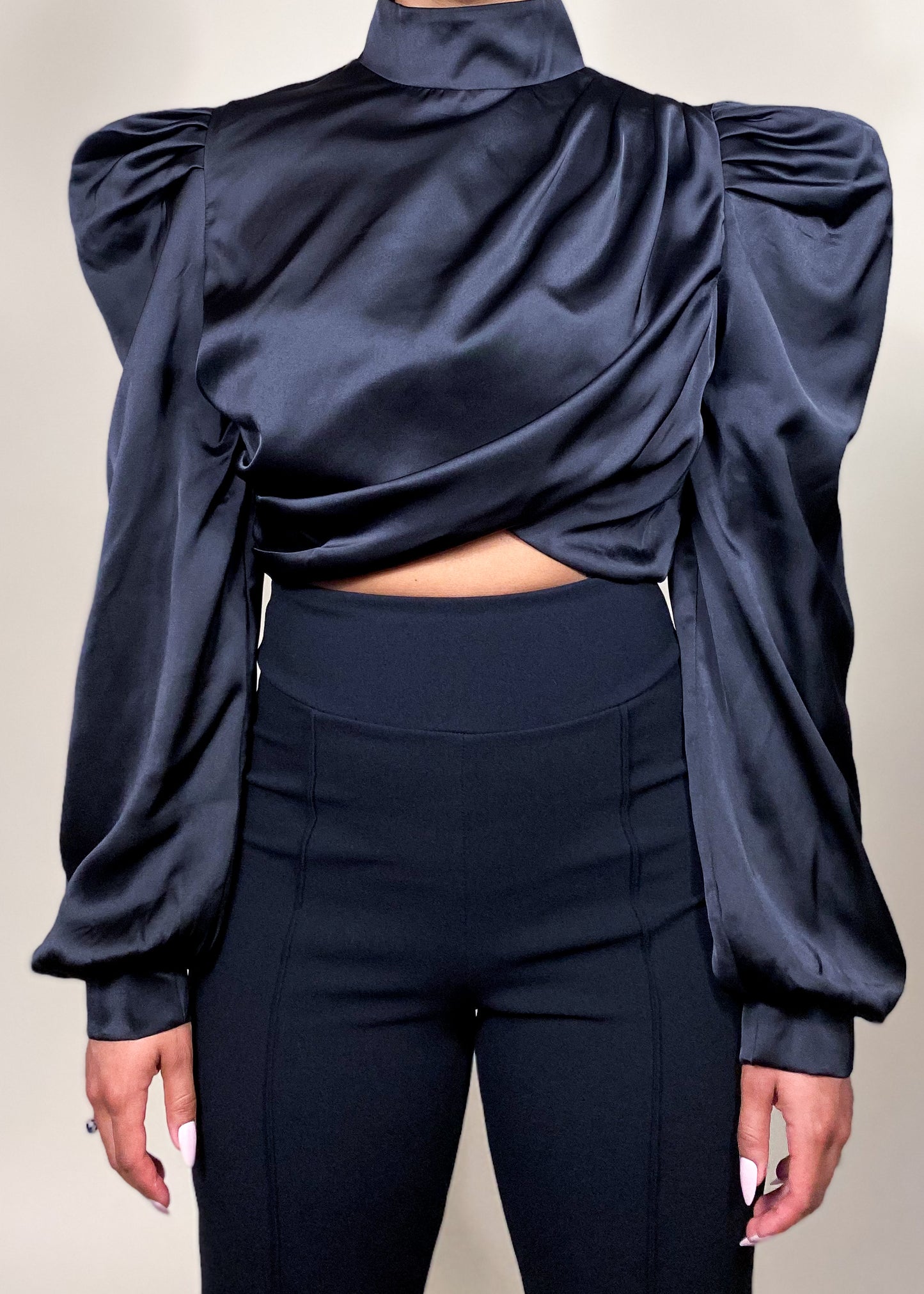Ava Crop Blouse +