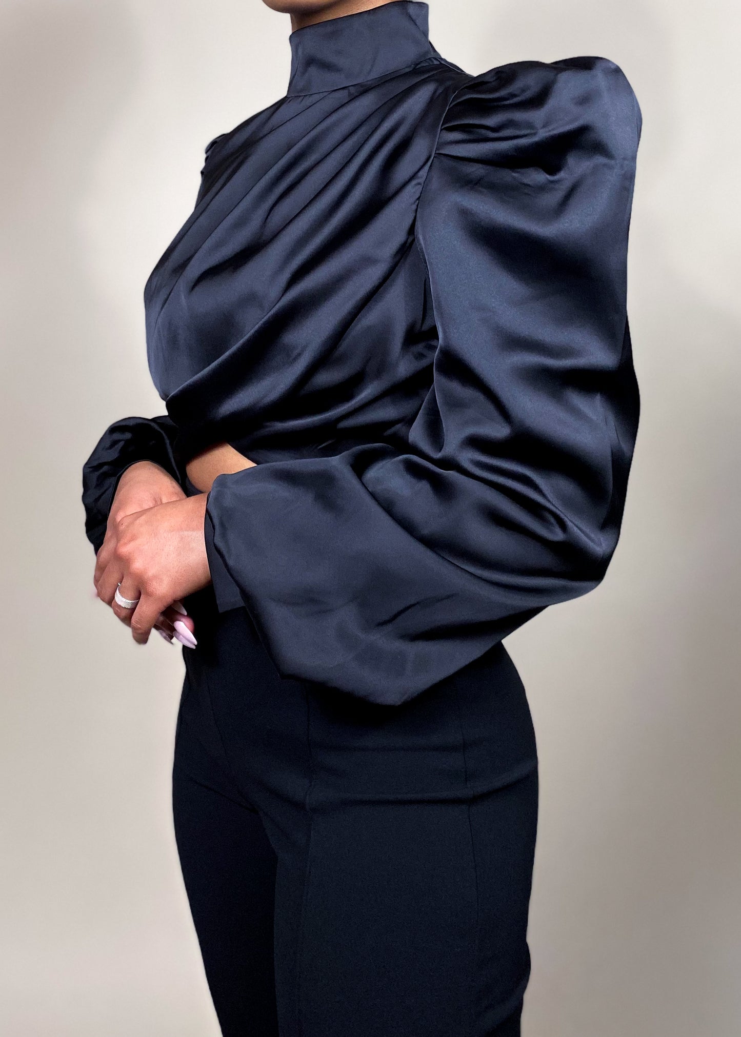 Ava Crop Blouse +