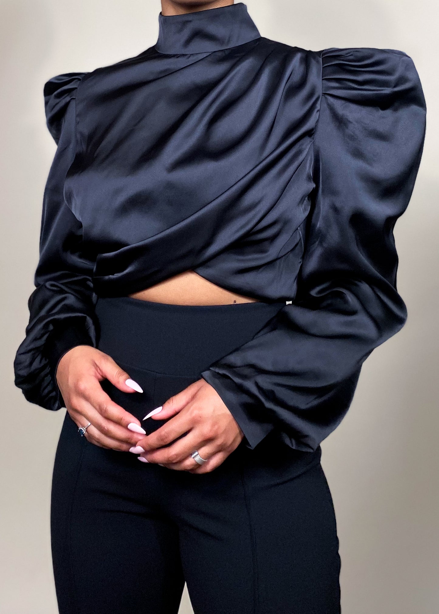 Ava Crop Blouse +