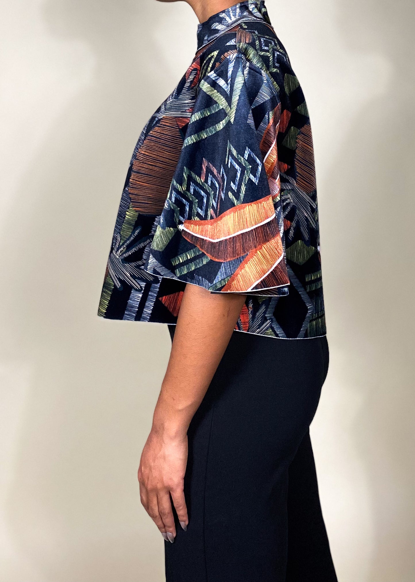 Cara Velvet Crop+