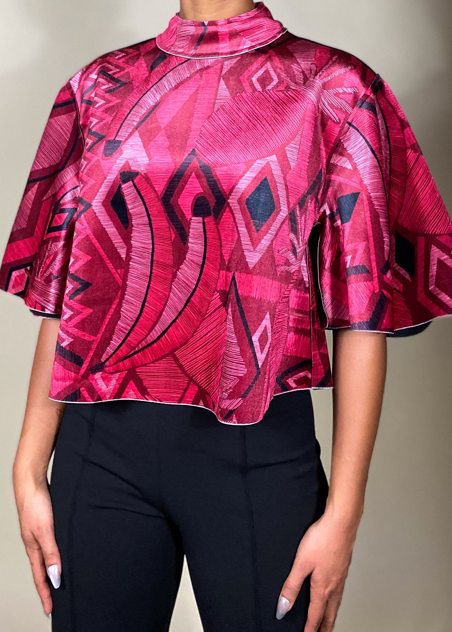 Cara Velvet Crop+