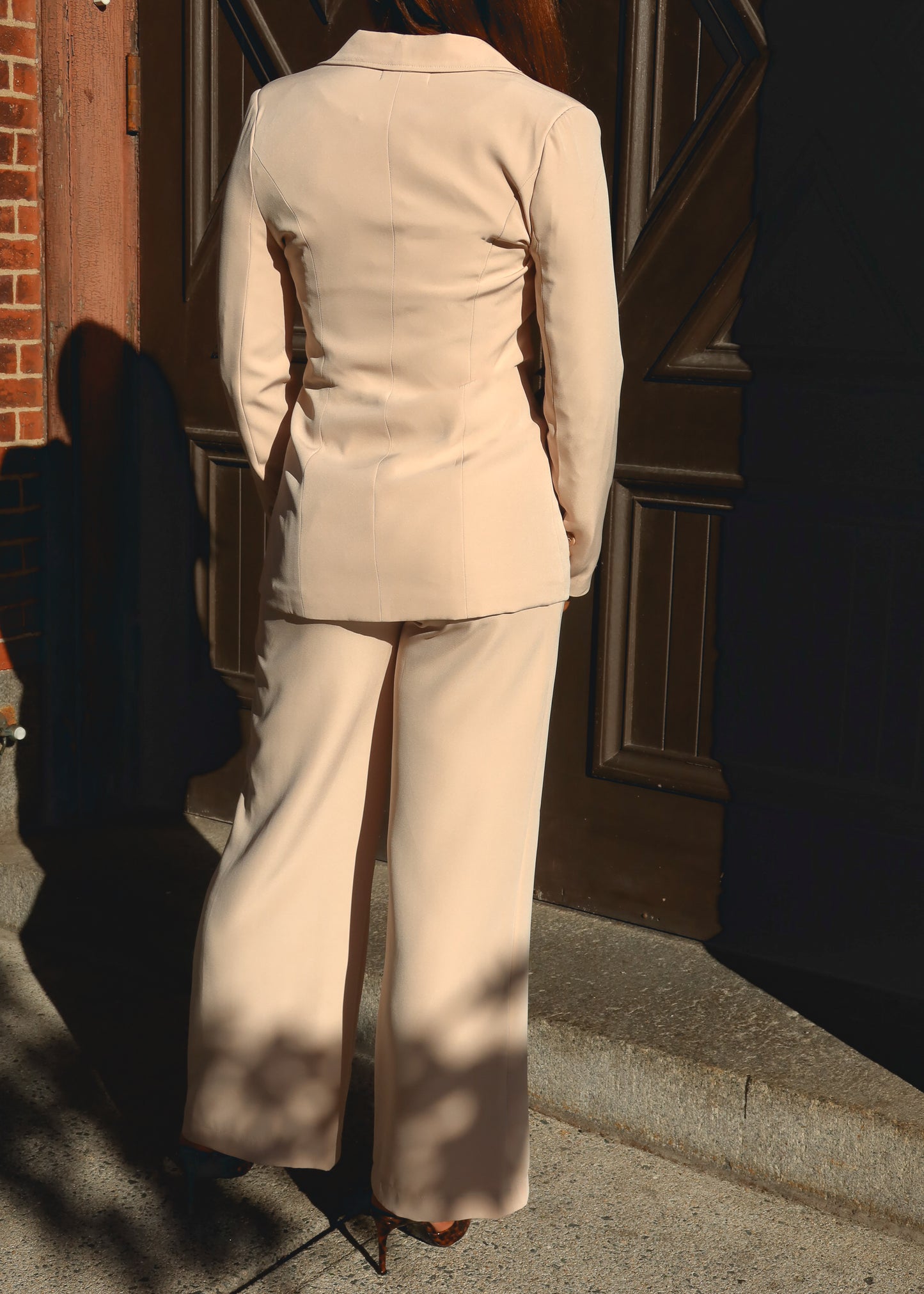 Elle Beige Suit