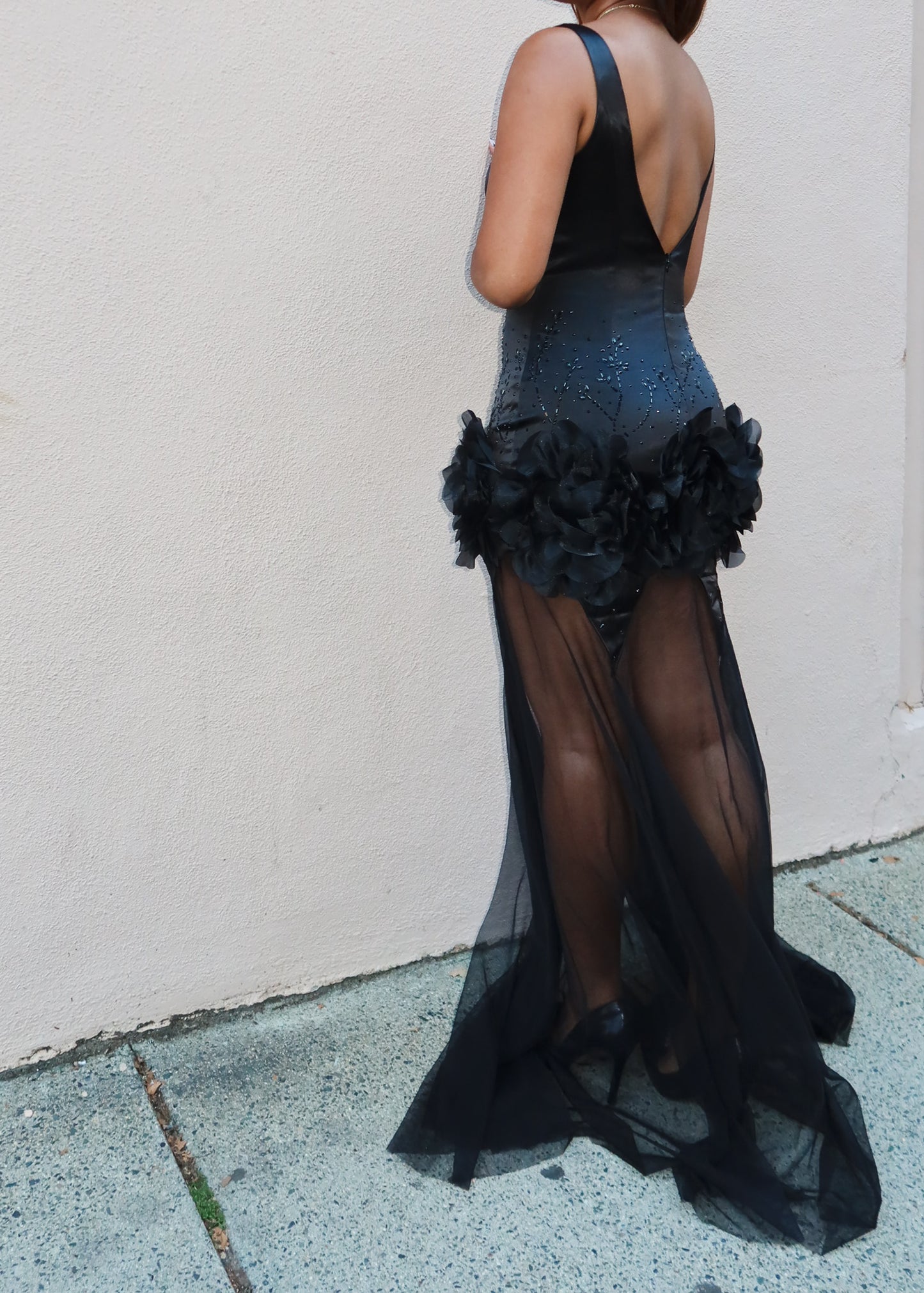 Juliana Black Dress