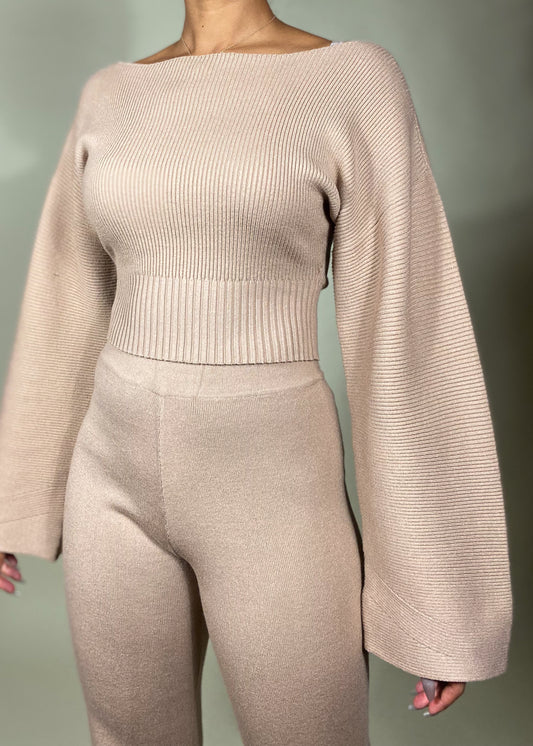 Stylish winter lounge set
Effortless chic for fall fashion
Travel-friendly cozy outfit
Casual street style aesthetic
Comfy yet polished work-from-home look Must-have winter fashion set
Neutral-toned knitwear trend
Cozy-chic aesthetic outfit
Fall & winter layering essentials
Elevated lounge style
Ribbed sweater top with flared sleeves
High-waisted knit leggings
Luxe stretch knit two-piece
Feminine silhouette knitwear
Ultra-soft breathable fabric
Cozy ribbed knit two-piece set
Minimalist neutral loungewear