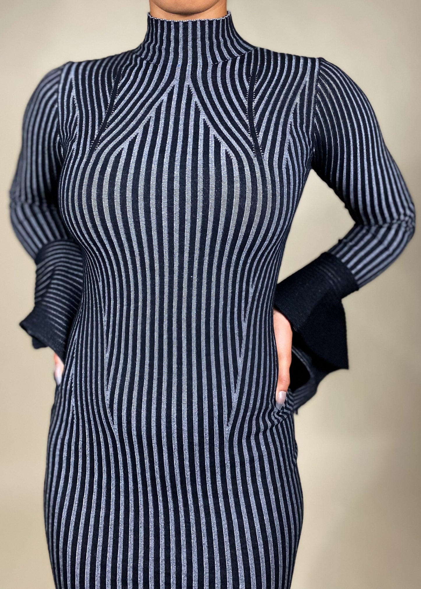 Samantha Stripe Dress