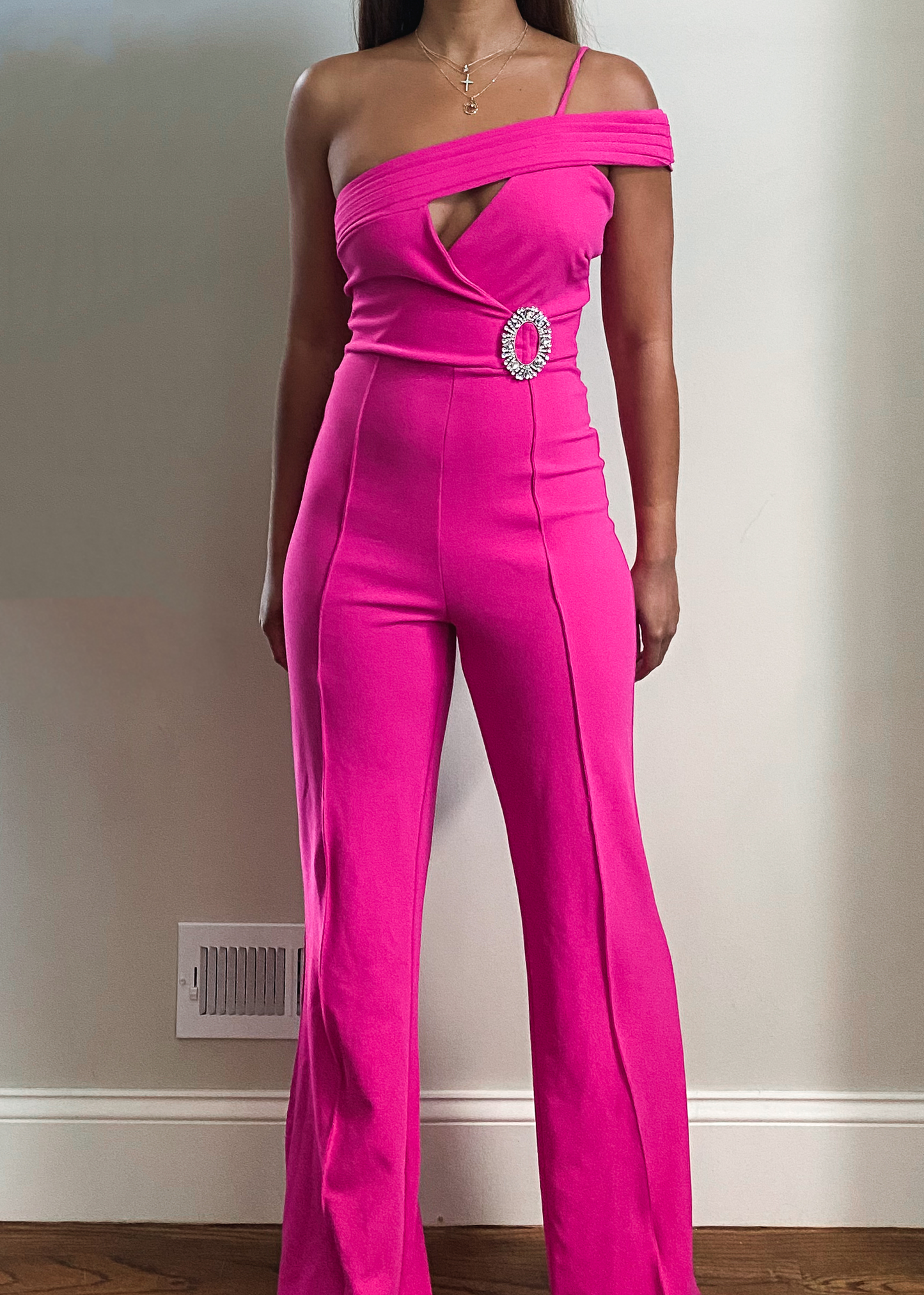 Jasmine Pink Jumpsuit