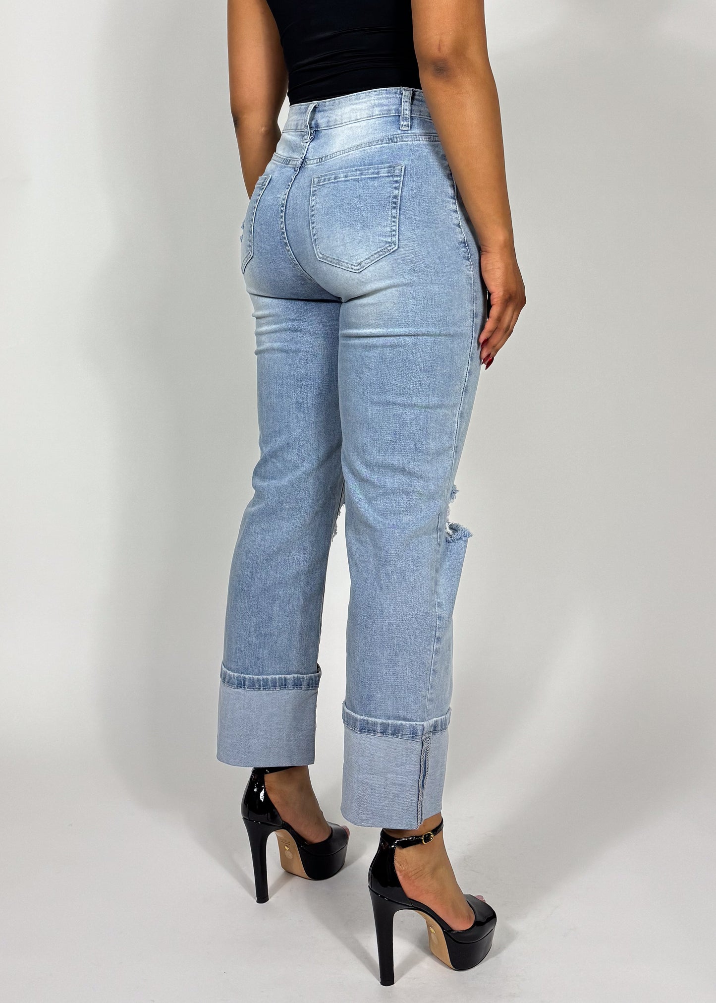 Kaye Cuffed Jeans