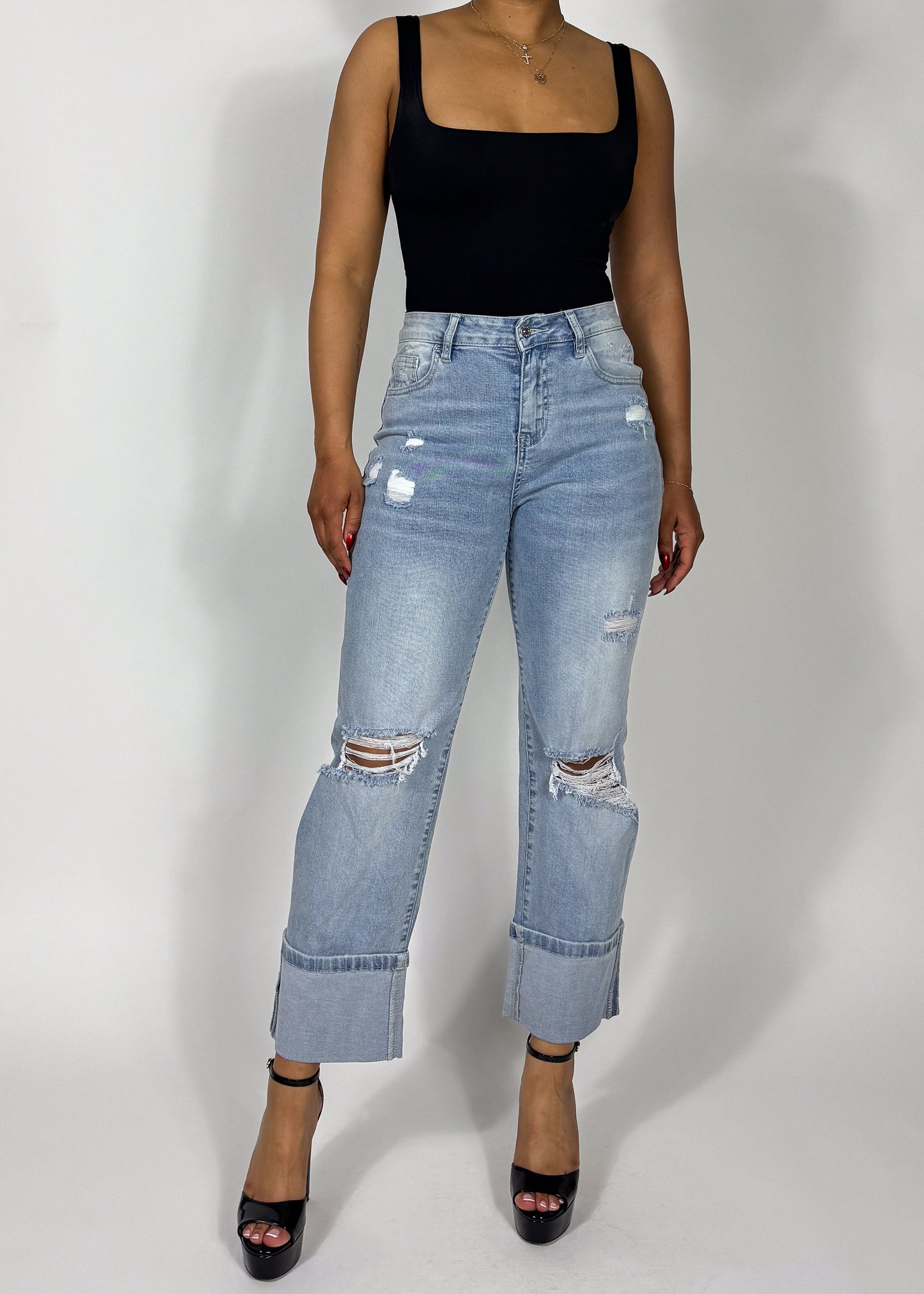 Kaye Cuffed Jeans