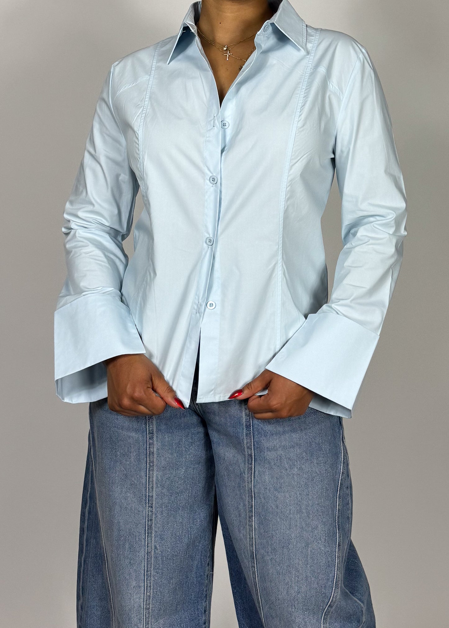 Chloe Button Down Blouse +