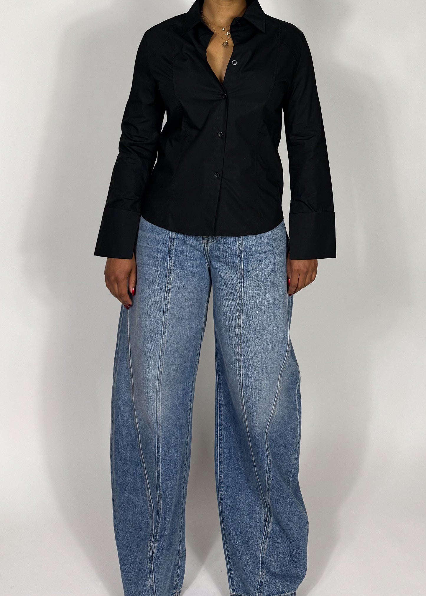Chloe Button Down Blouse +