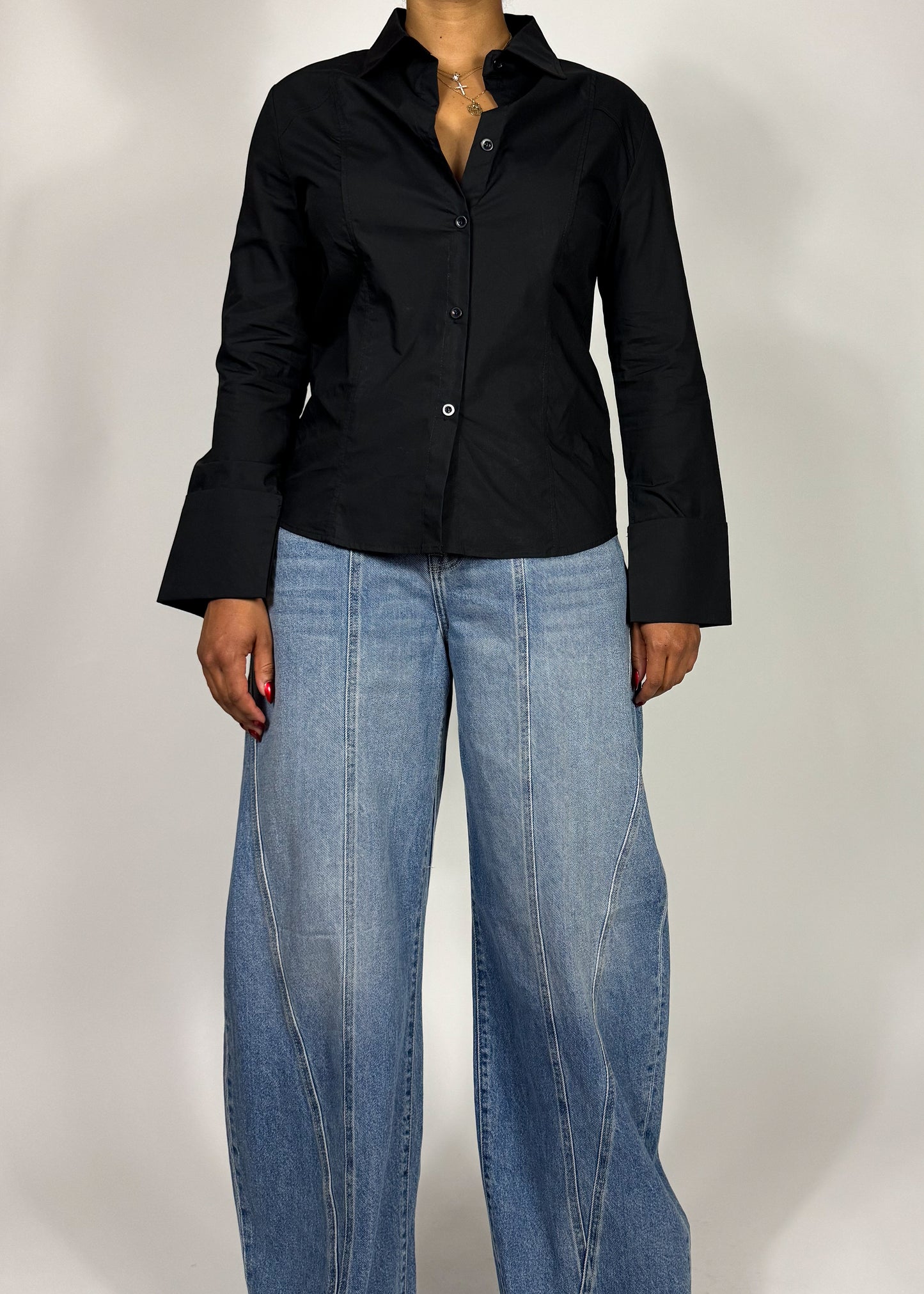 Chloe Button Down Blouse +