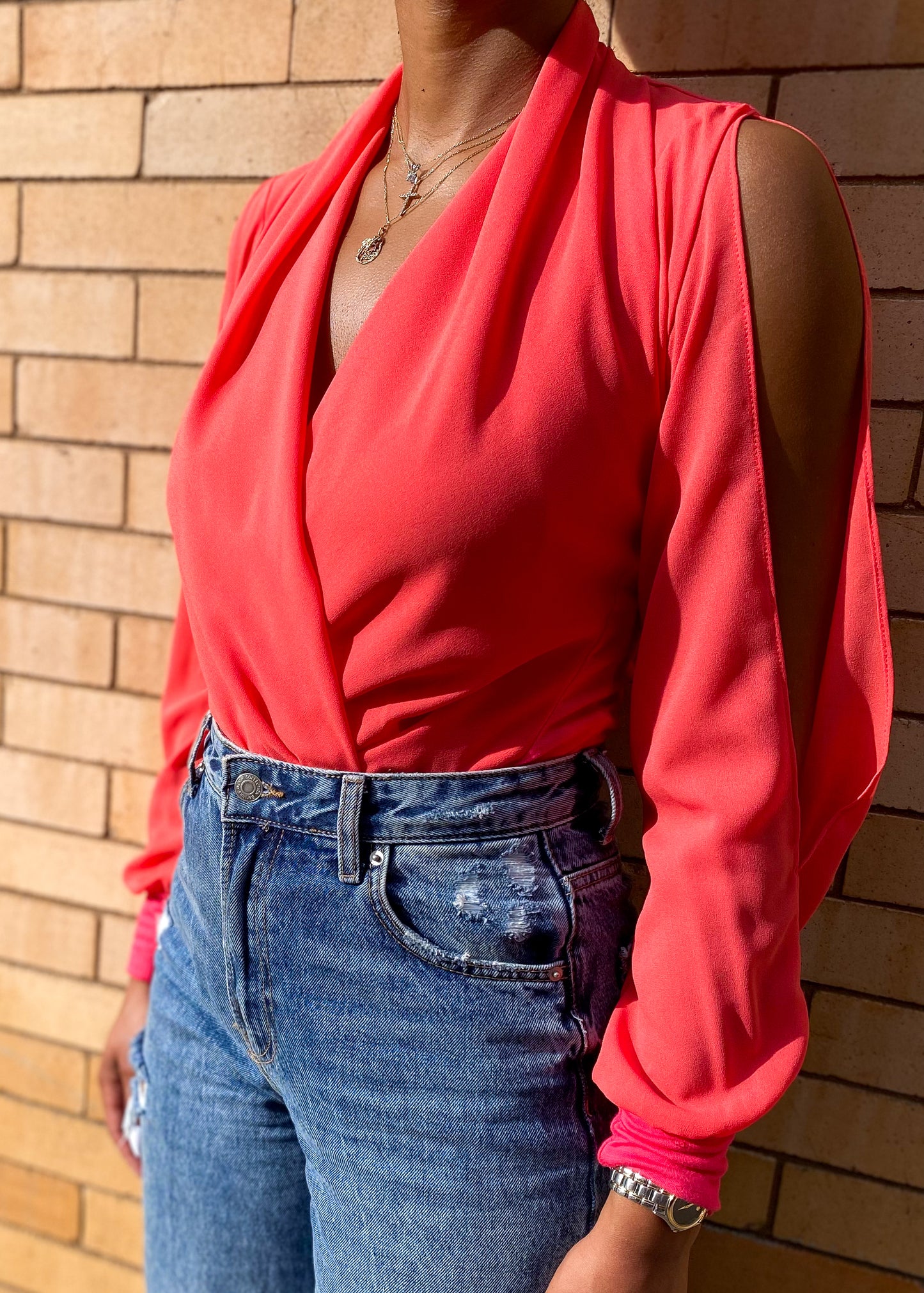 Stella V-Neck Bodysuit +