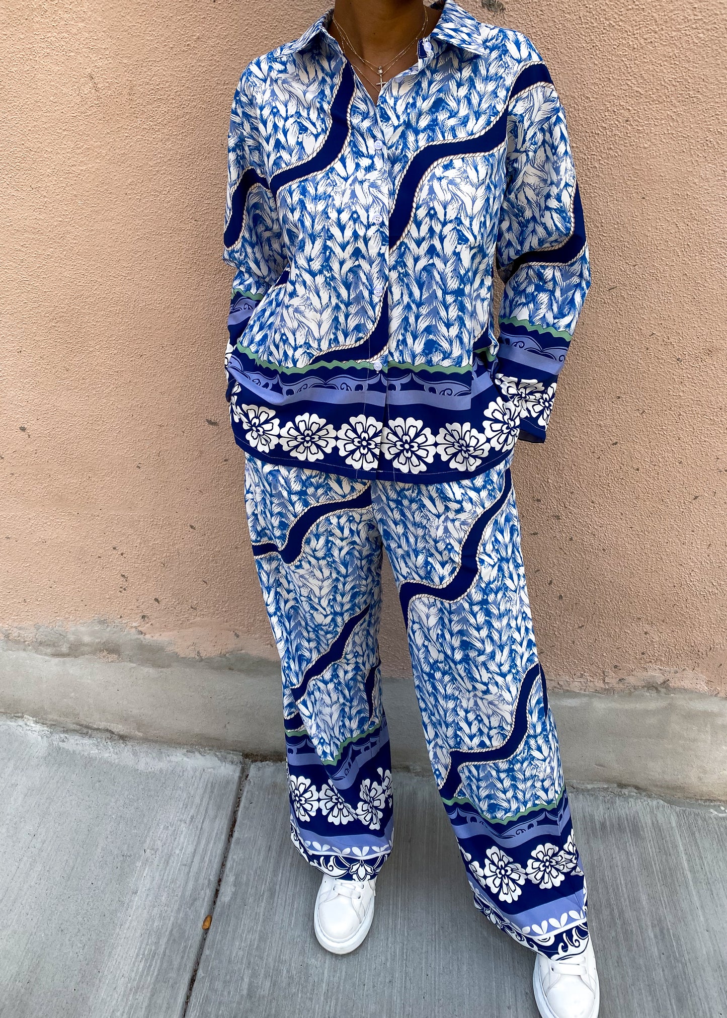 Belle Blue Pants