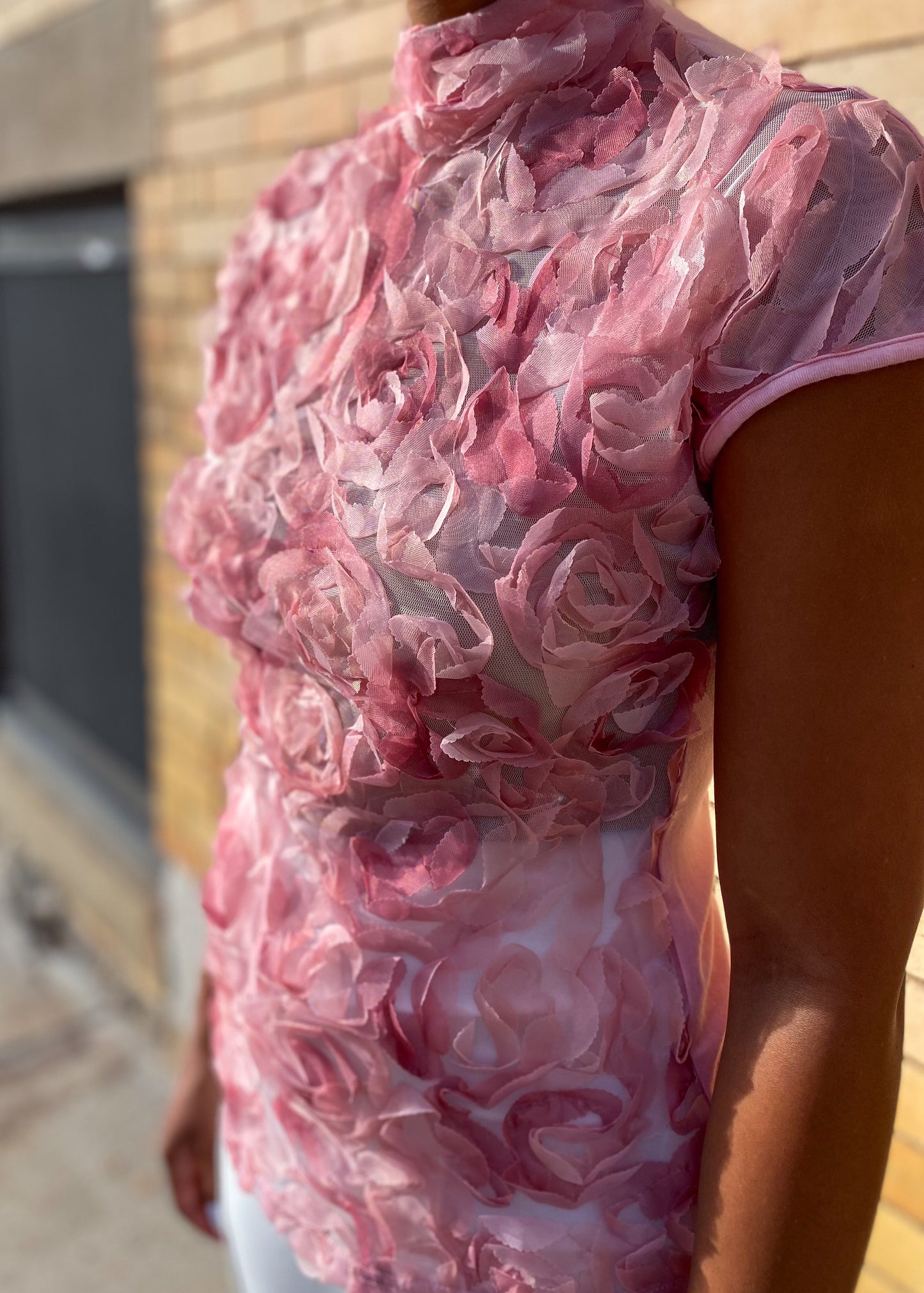 Pink Peony Blouse