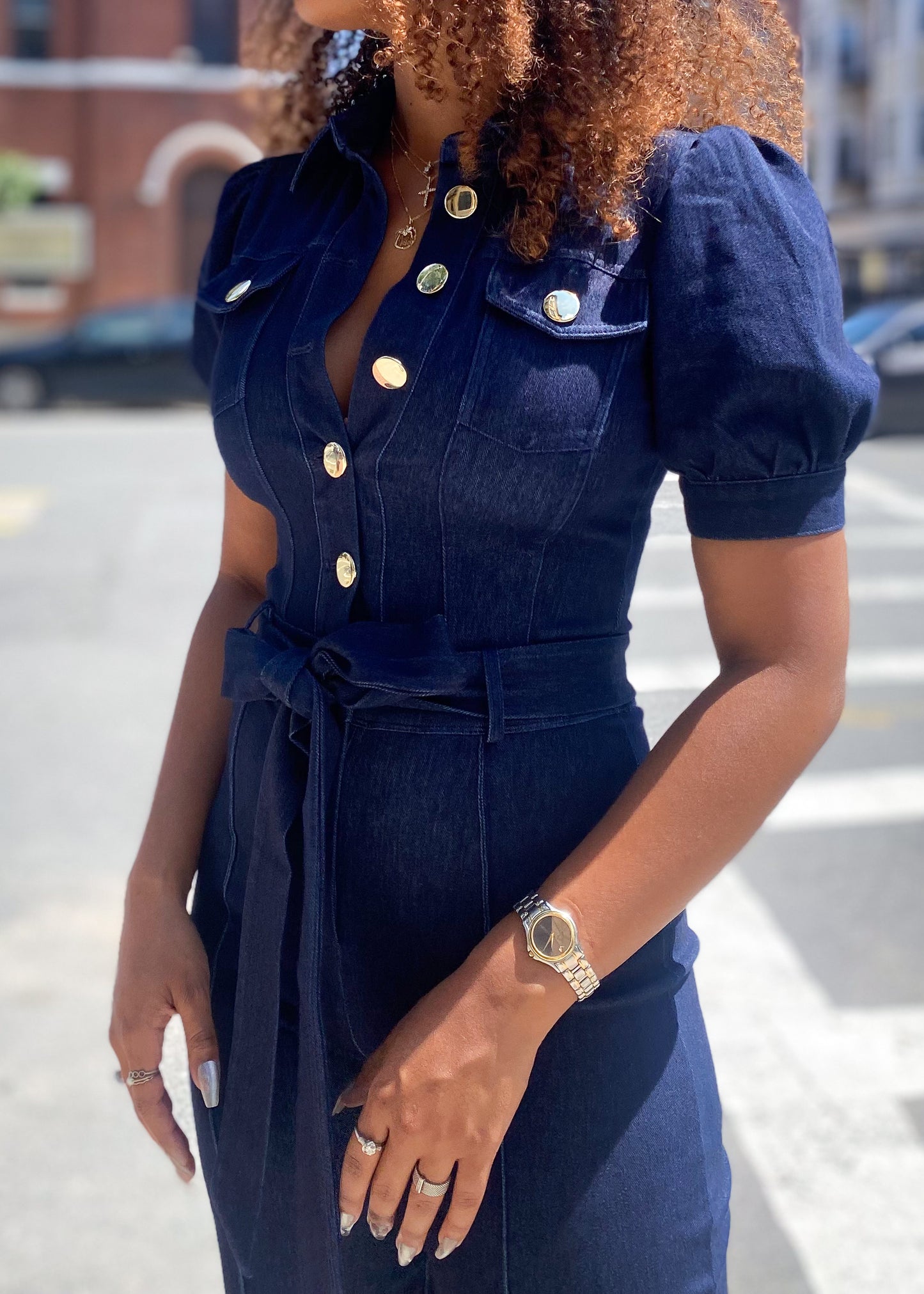 Chloe Denim Jumpsuit
