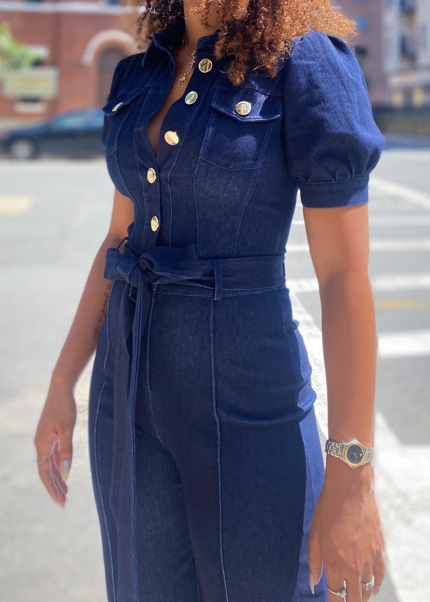 Chloe Denim Jumpsuit