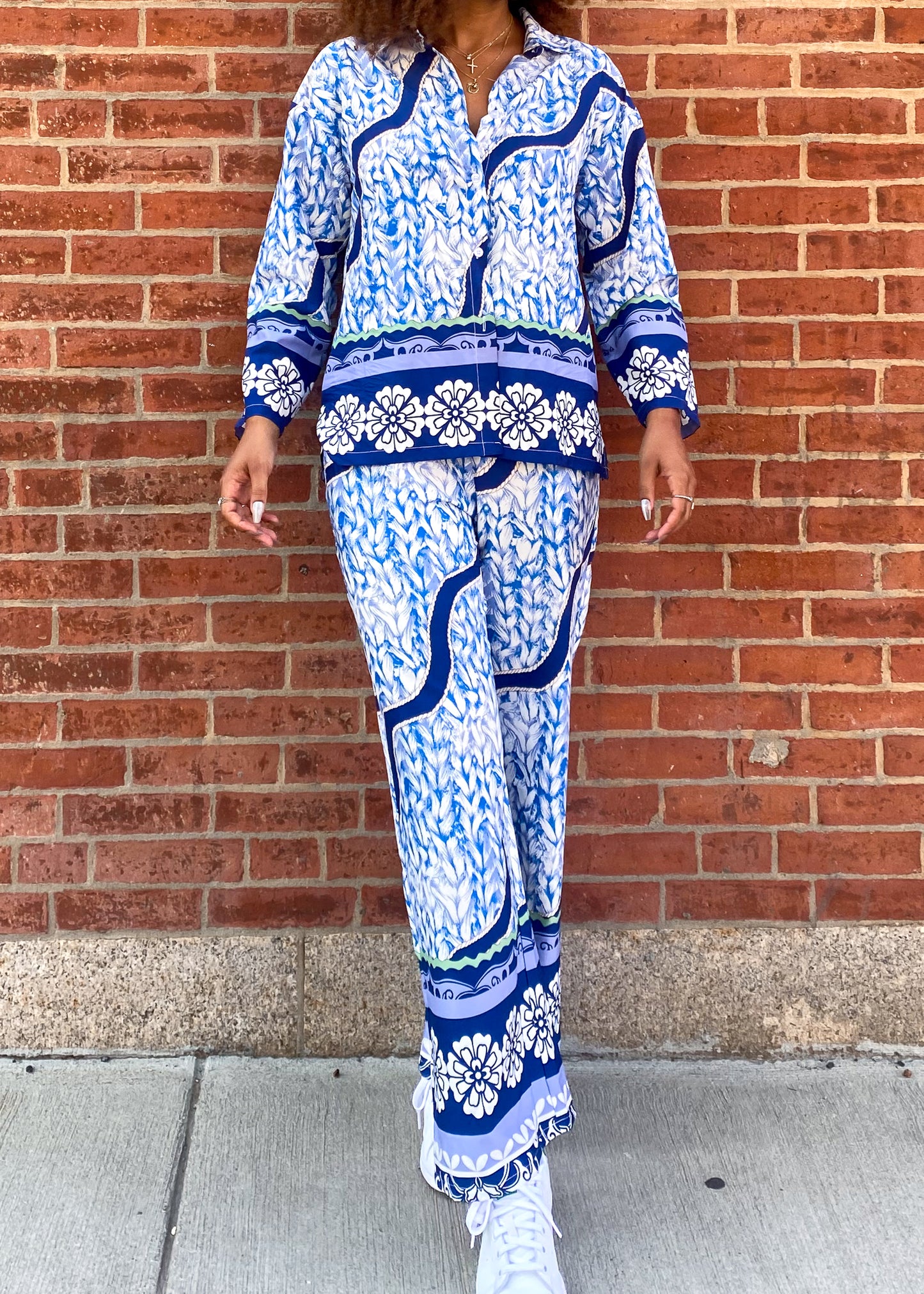 Belle Blue Pants