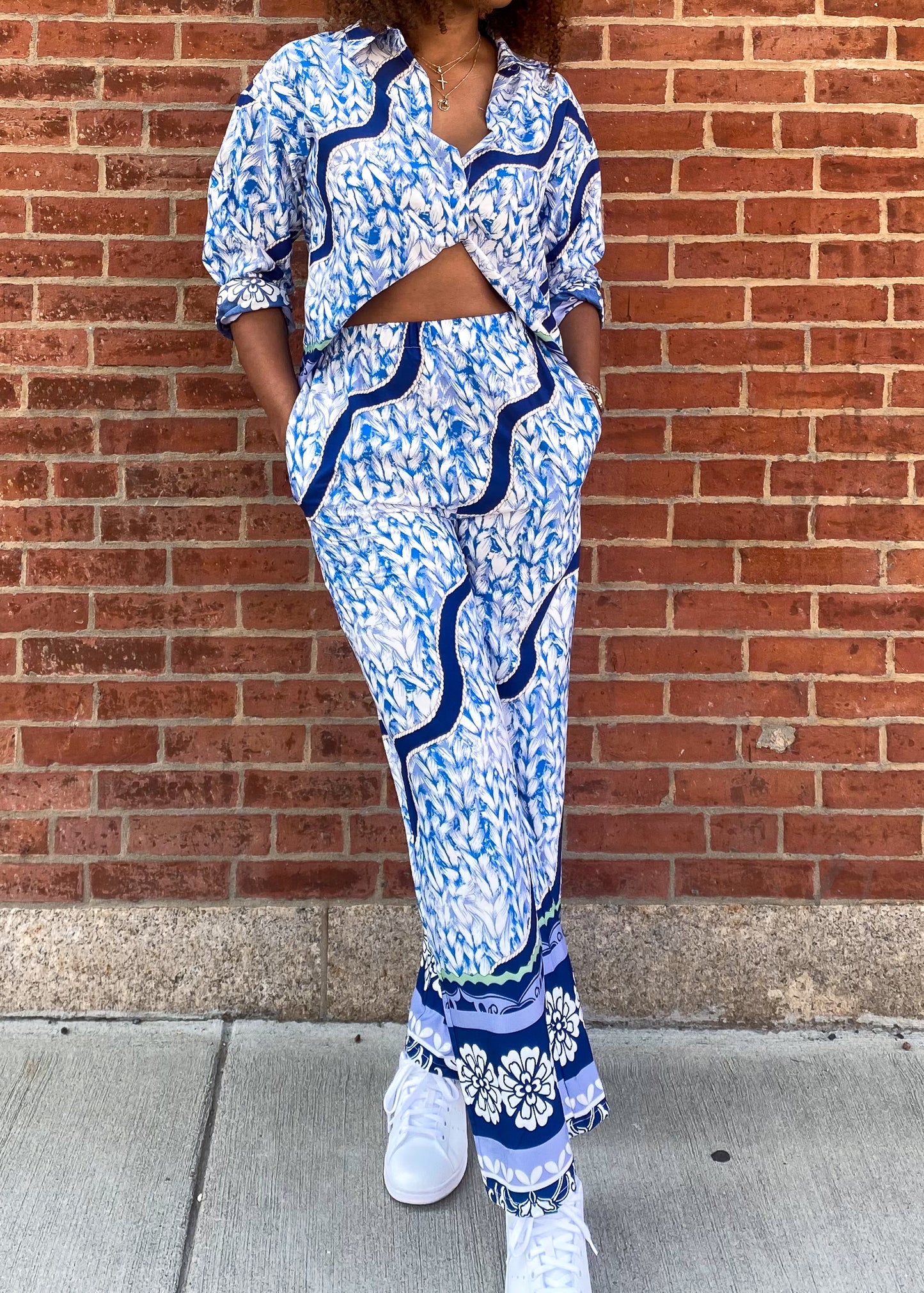 Belle Blue Blouse