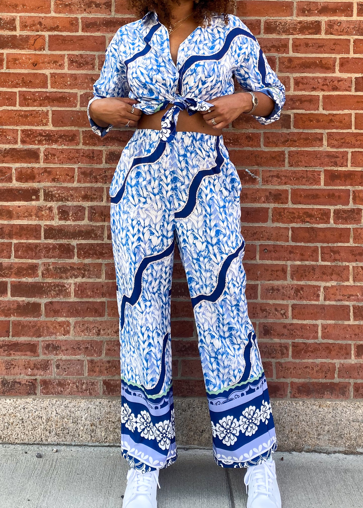 Belle Blue Pants