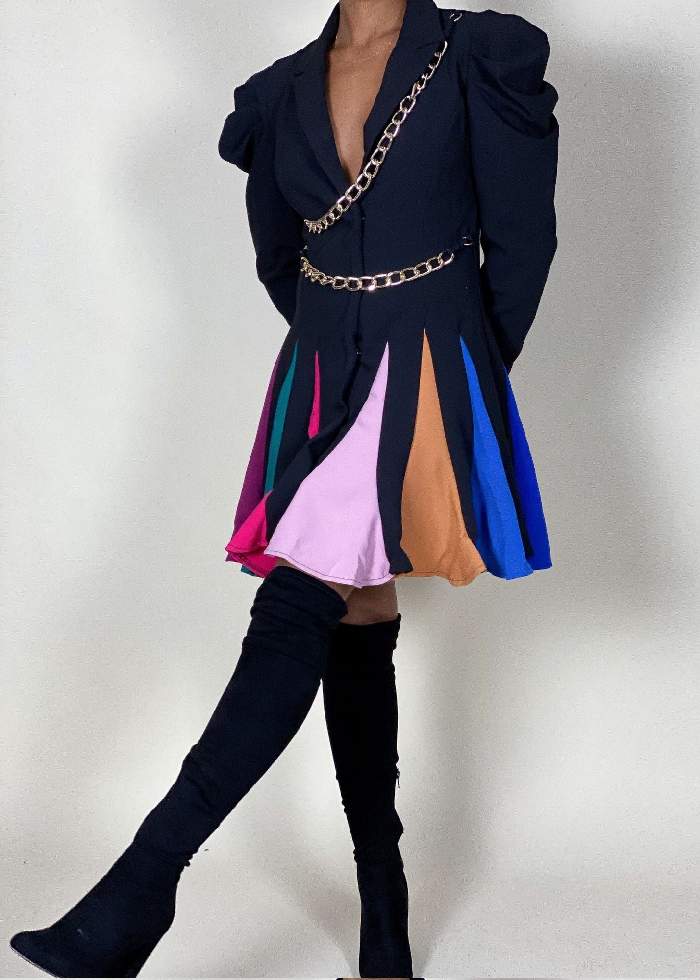 Chain Flag Dress