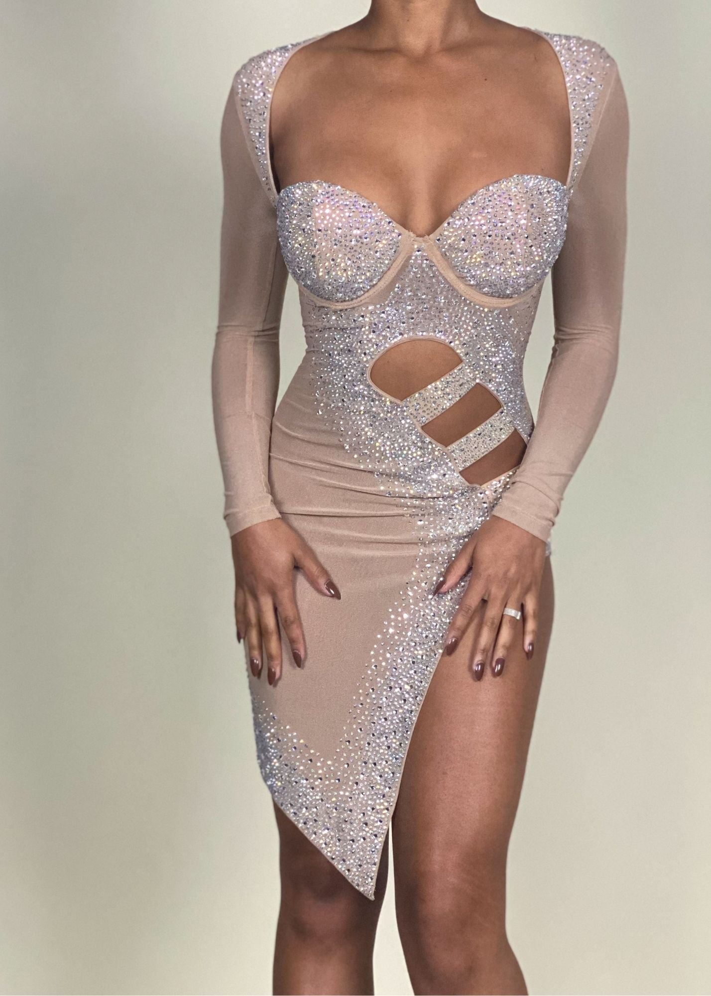 Nude Not Naked Dress