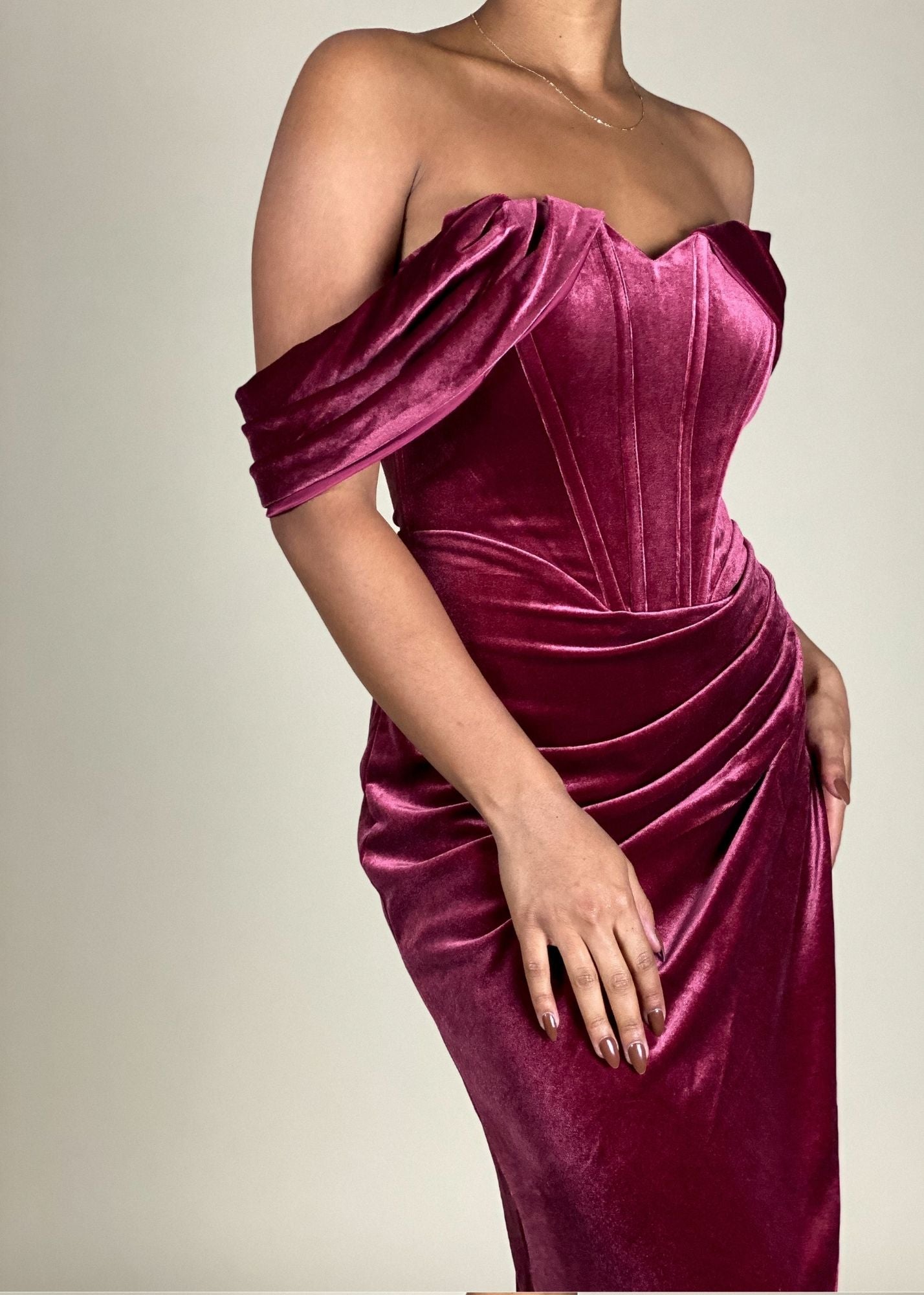 Winter Velvet Dress