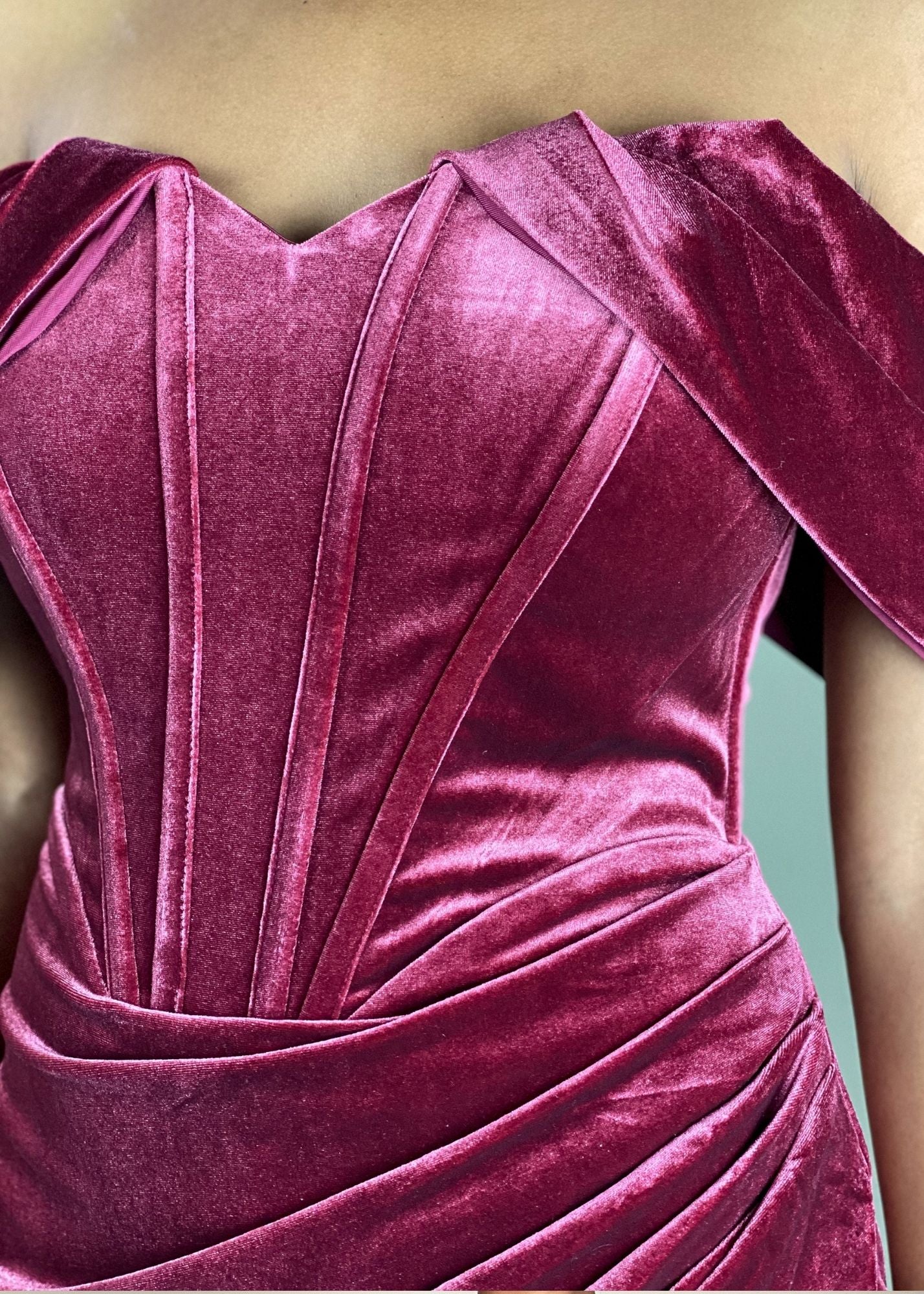 Winter Velvet Dress