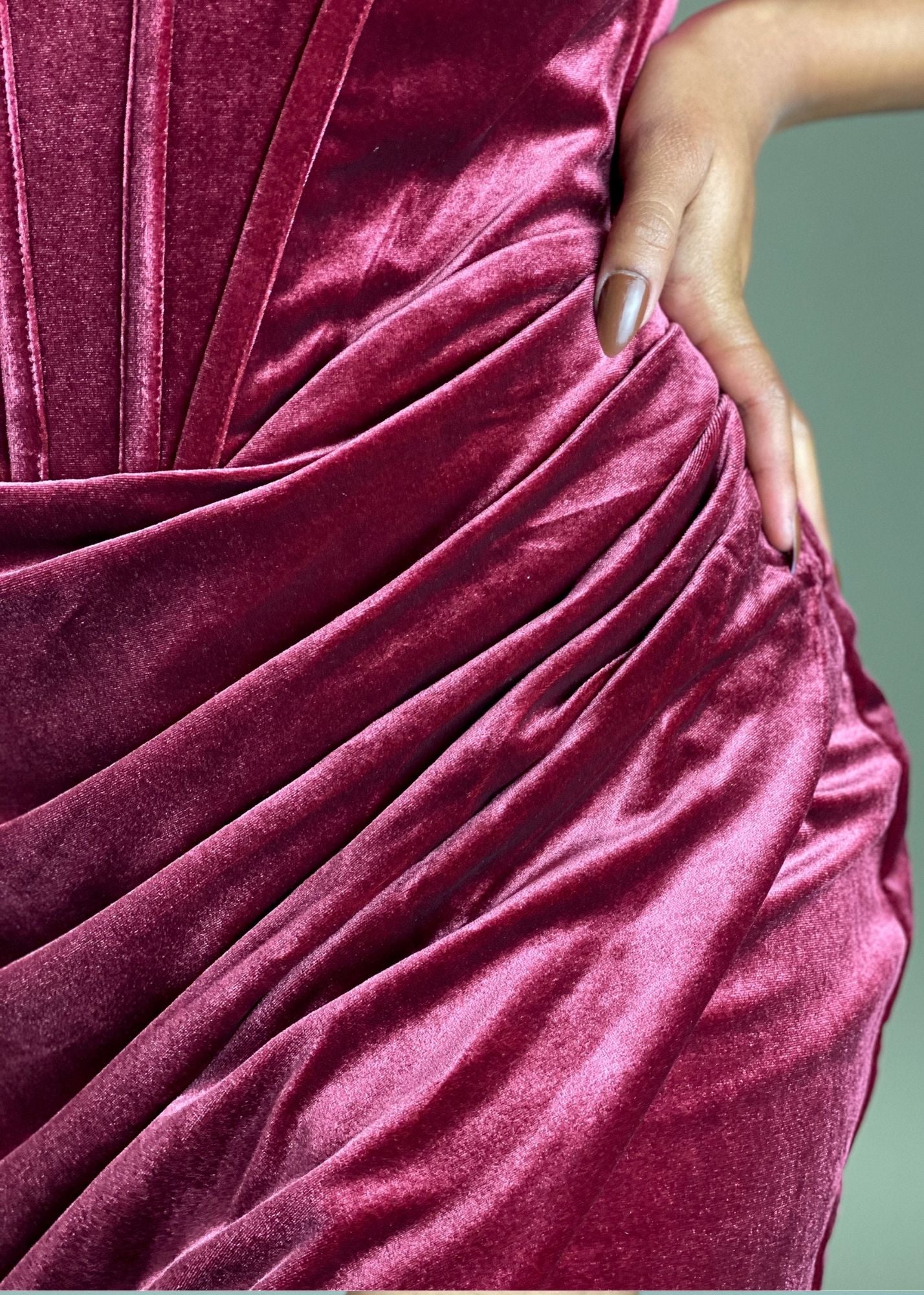Winter Velvet Dress