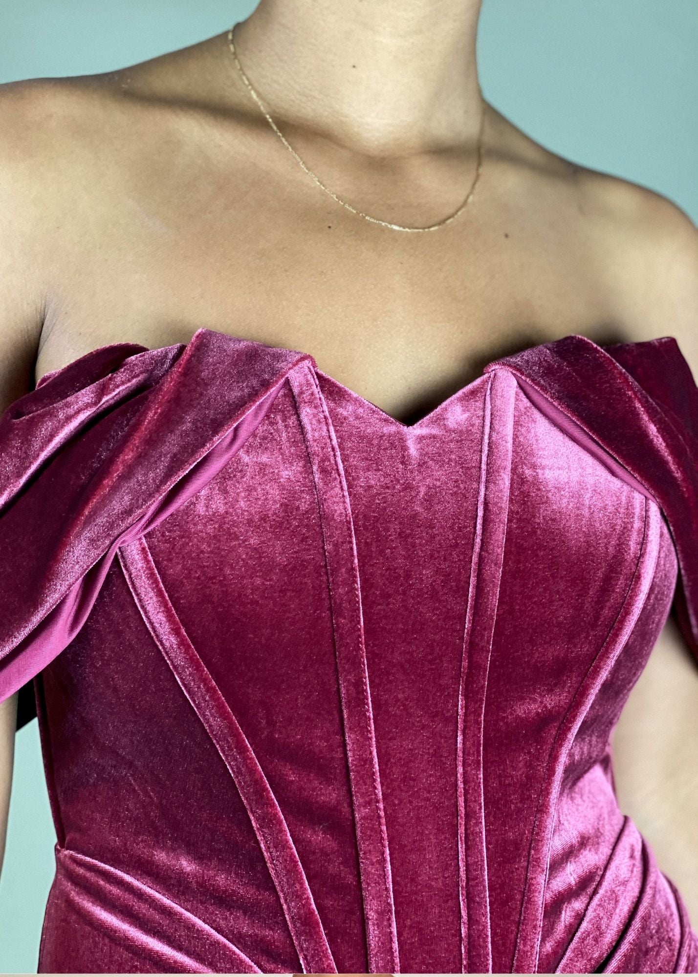 Winter Velvet Dress