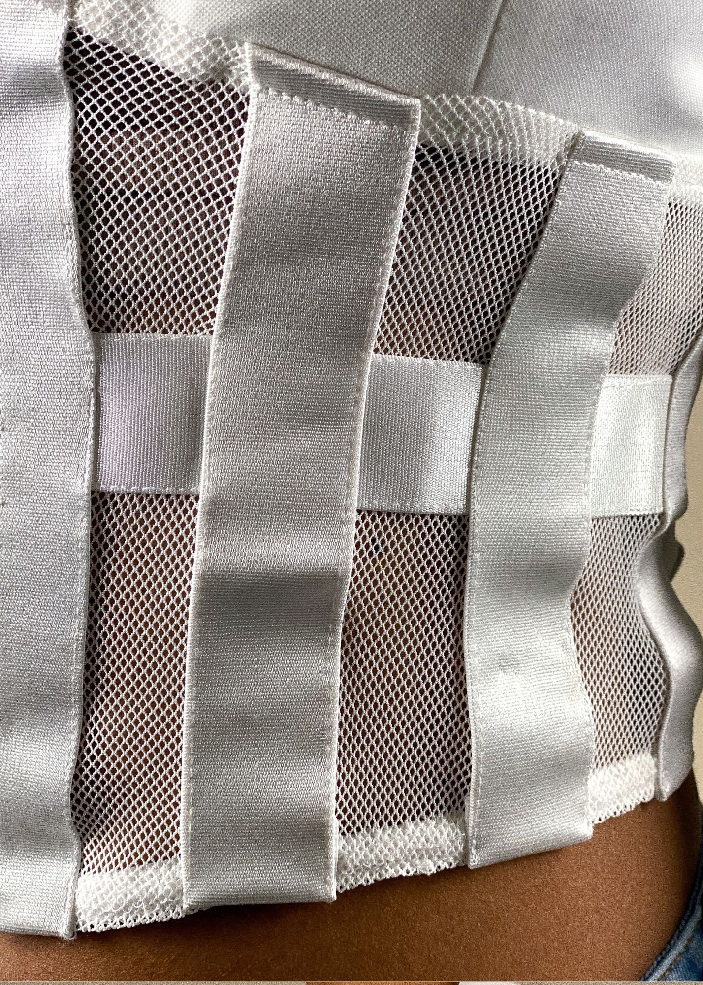 Tuxedo Twist Top