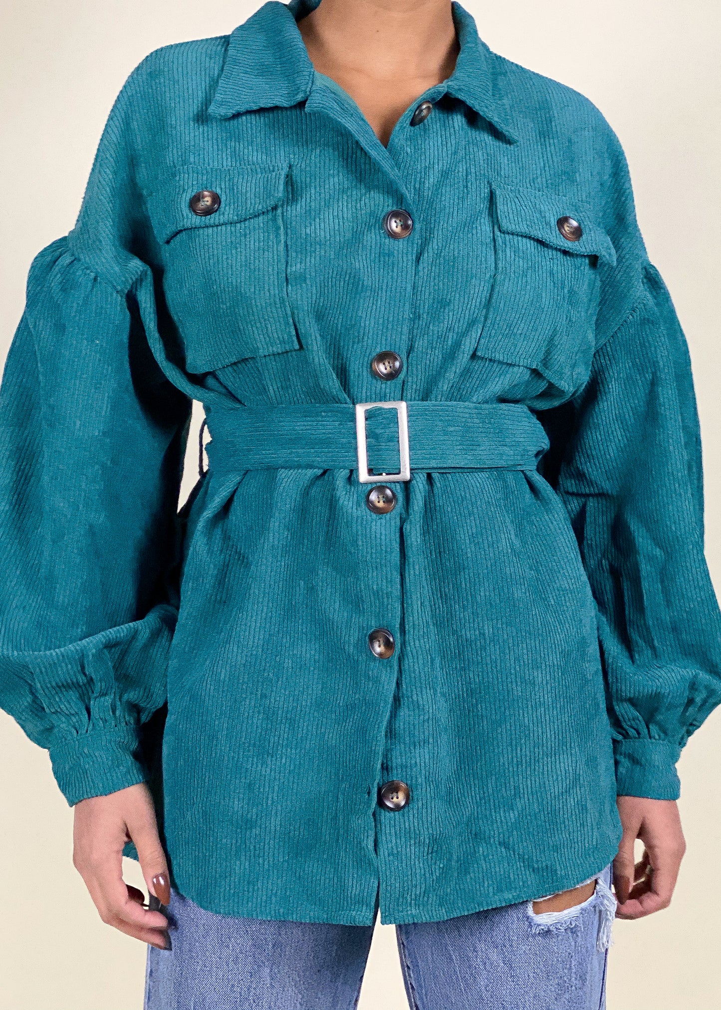 Corduroy Blouse