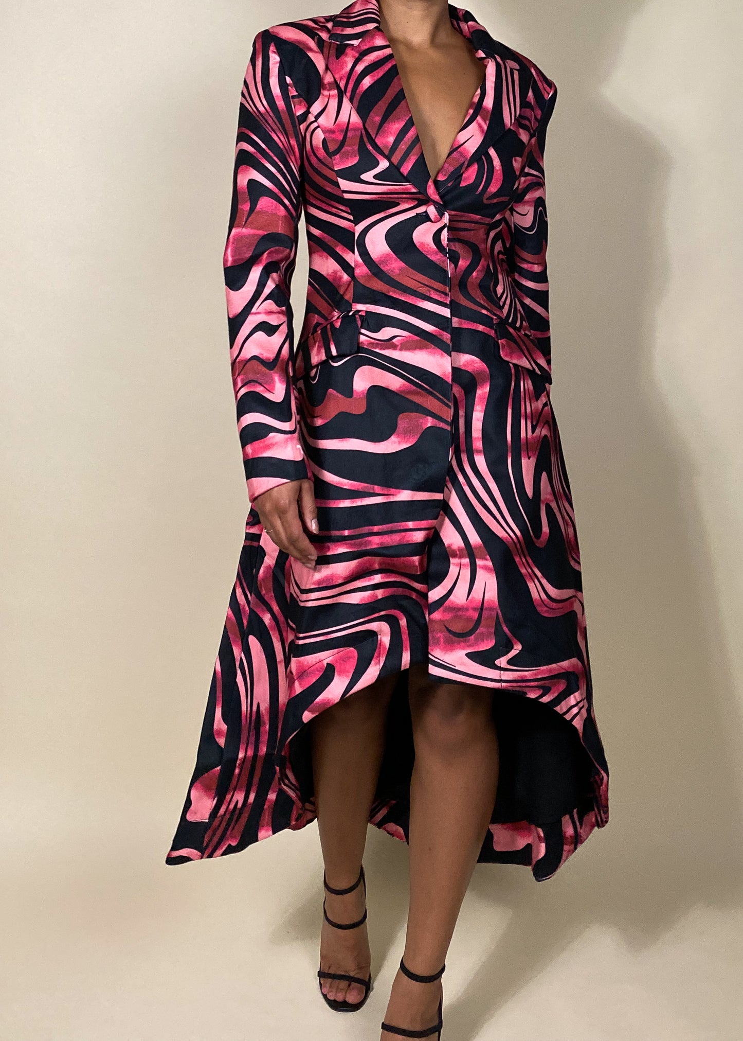 Maisie Marble Coat