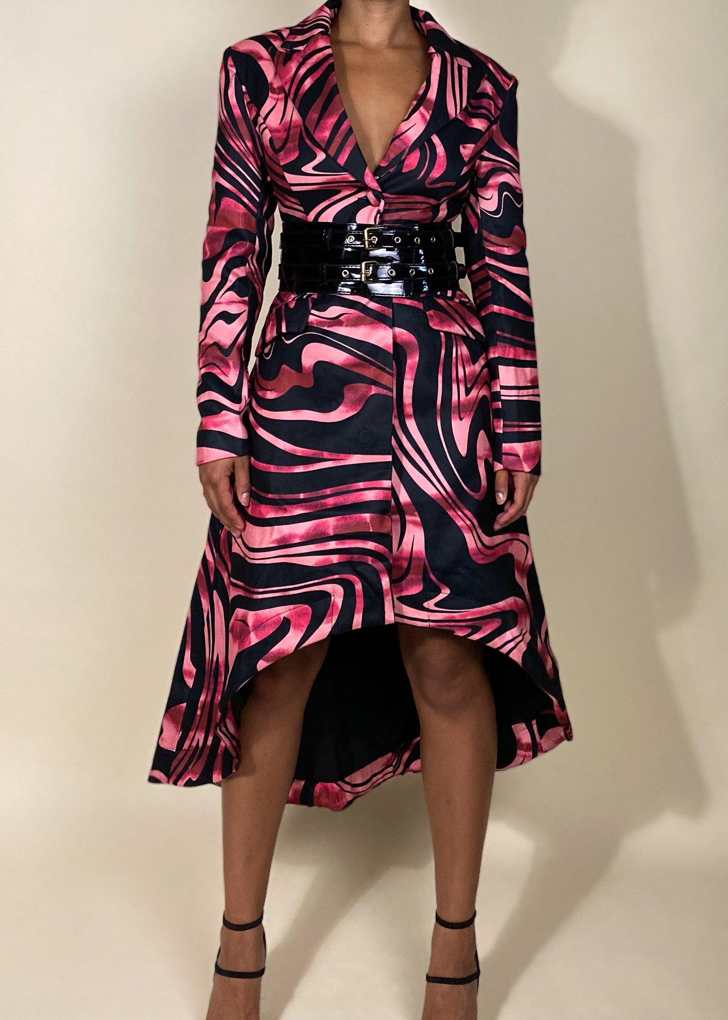 Maisie Marble Coat