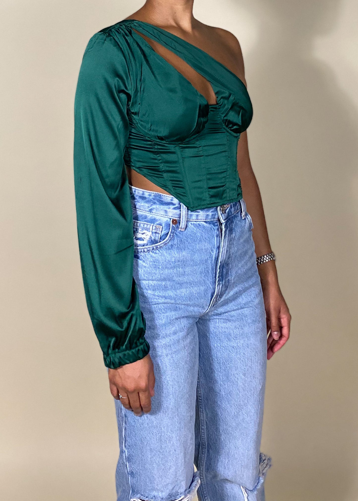 Sadie Satin Bustier +