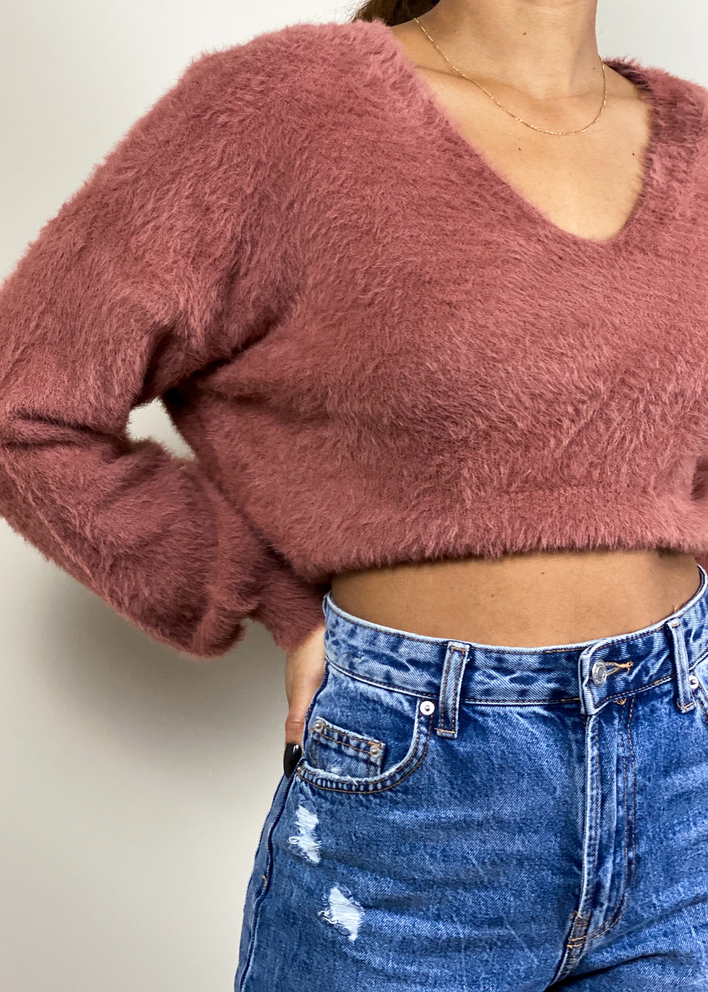 Clarissa Crop Sweater +