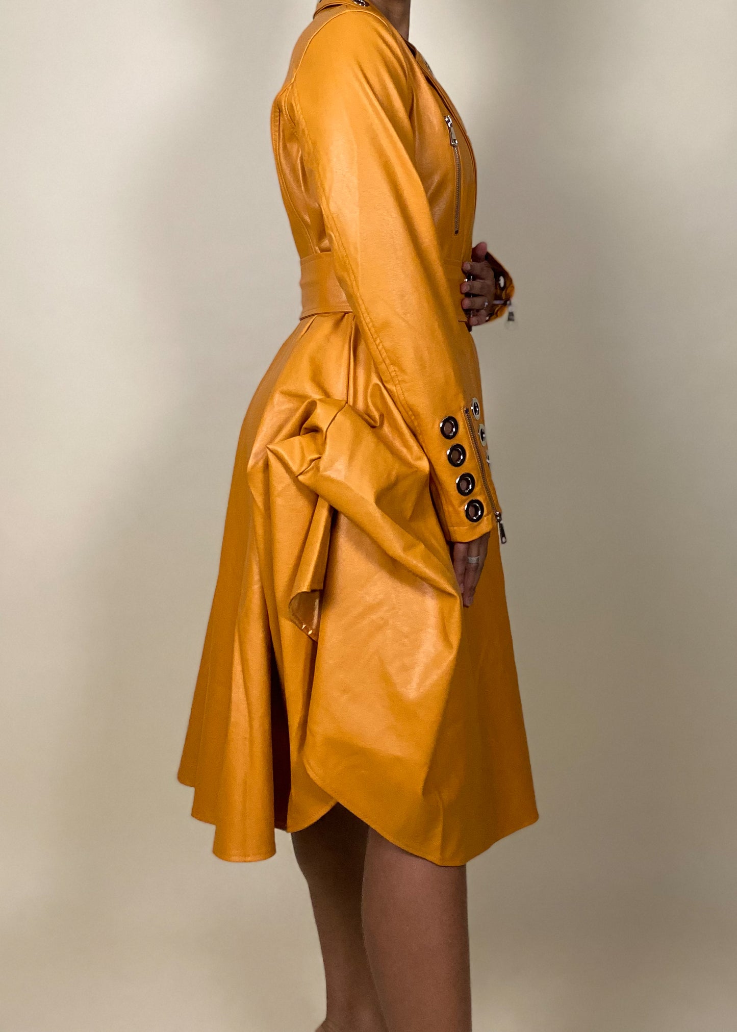 Luna Leather Coat +
