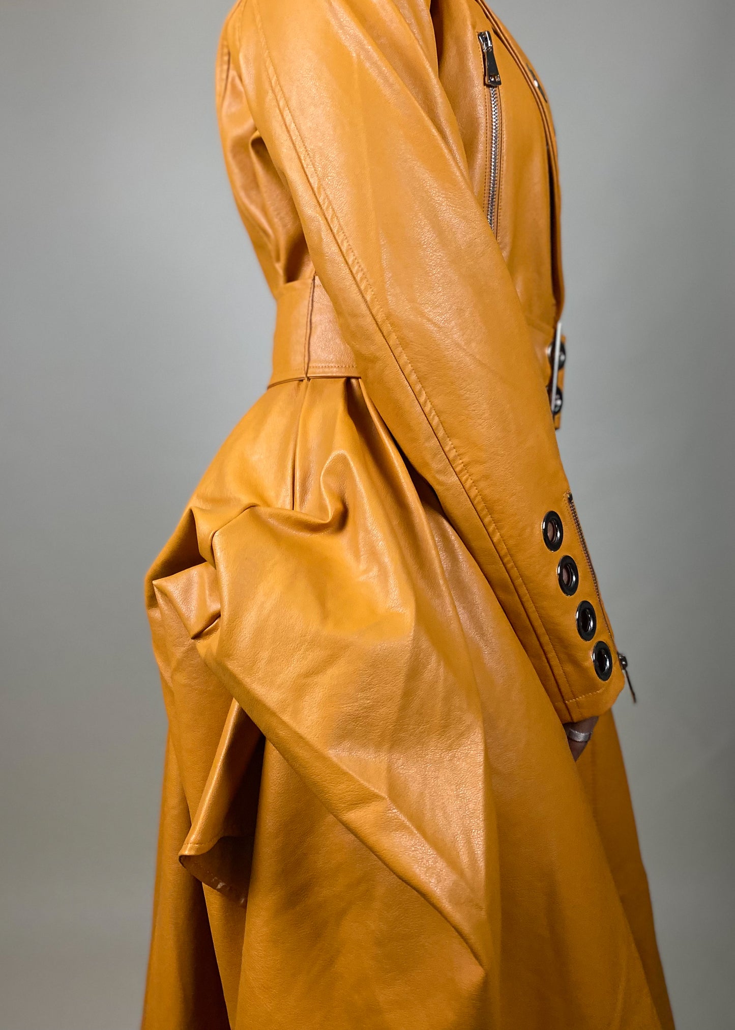 Luna Leather Coat +